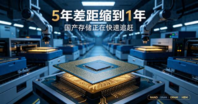5年差距缩到1年，国产存储这几年经历了什么？韩媒：局势反转了