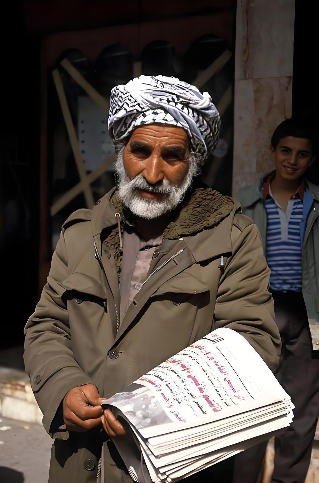 伊拉克老人的话，让人肃然起敬。

他对着镜头表示，敢跟美国硬碰硬的，大国有位非常