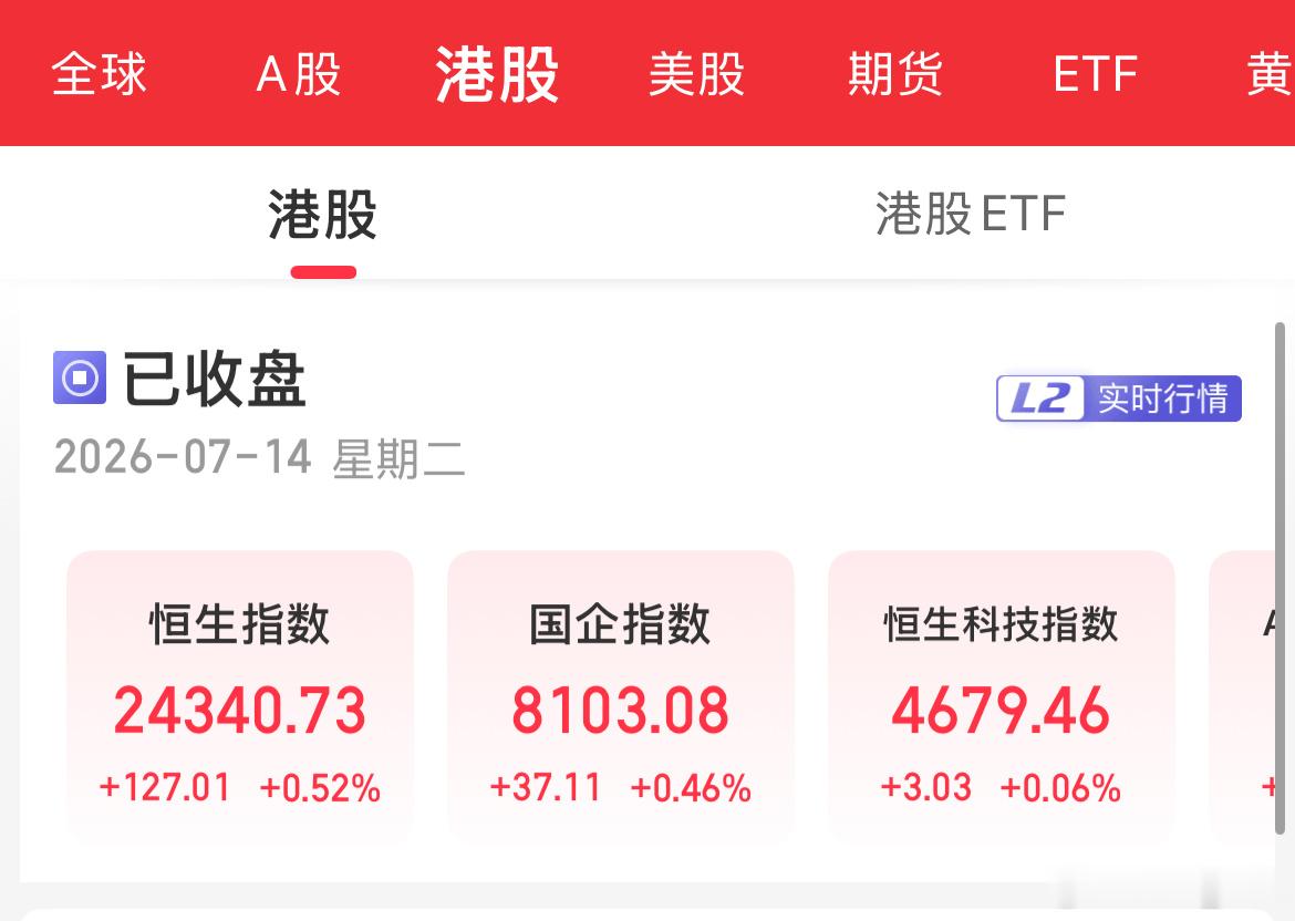 港宝宝今天一般，小红。 