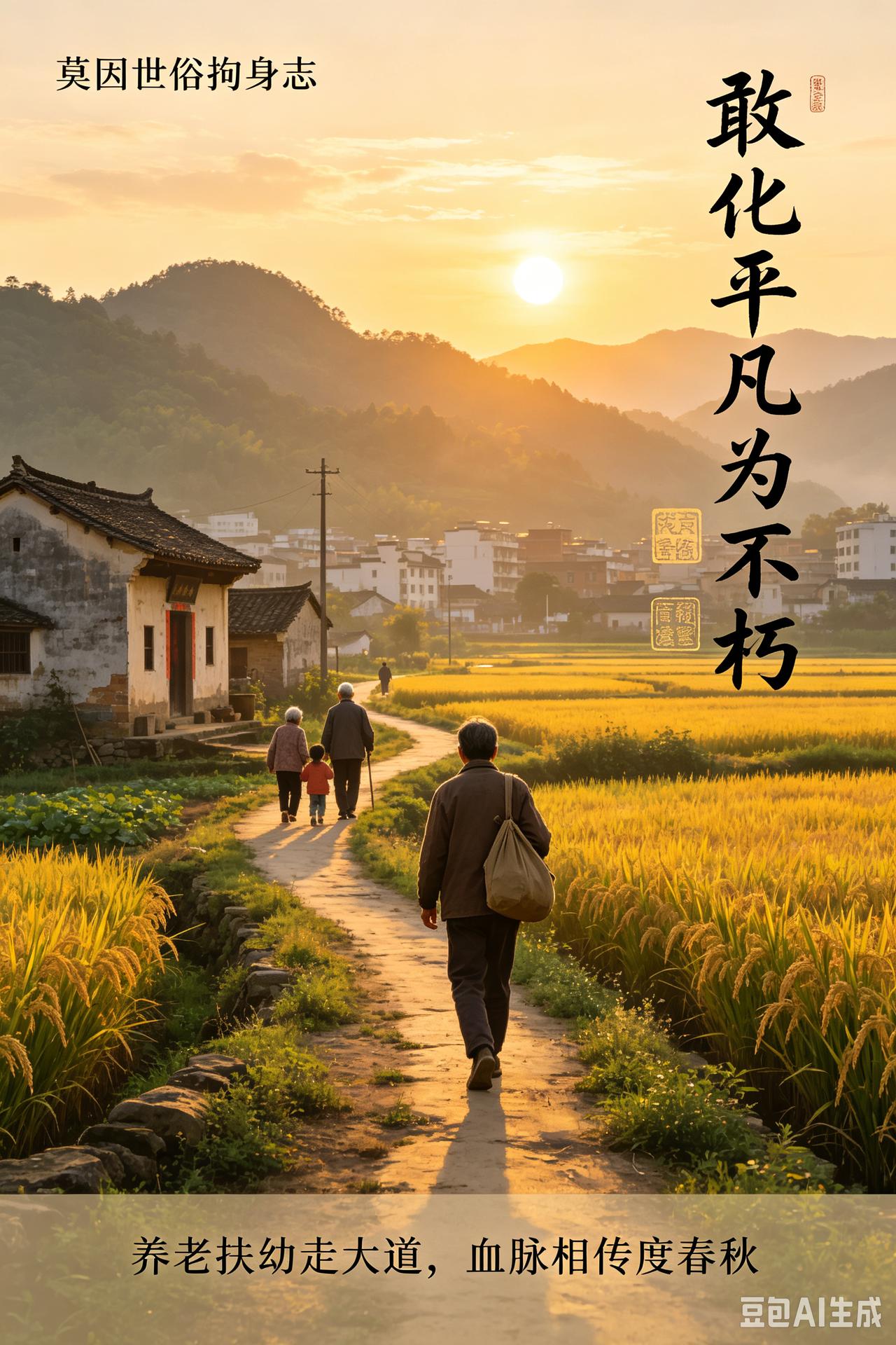 你对人生有哪些感悟莫因世俗拘身志，敢化平凡为不朽！