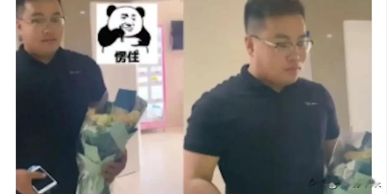 安徽合肥，男子带着鲜花去医院迎接宝宝出生，可护士说了一句话后，男子脸上的笑脸逐渐