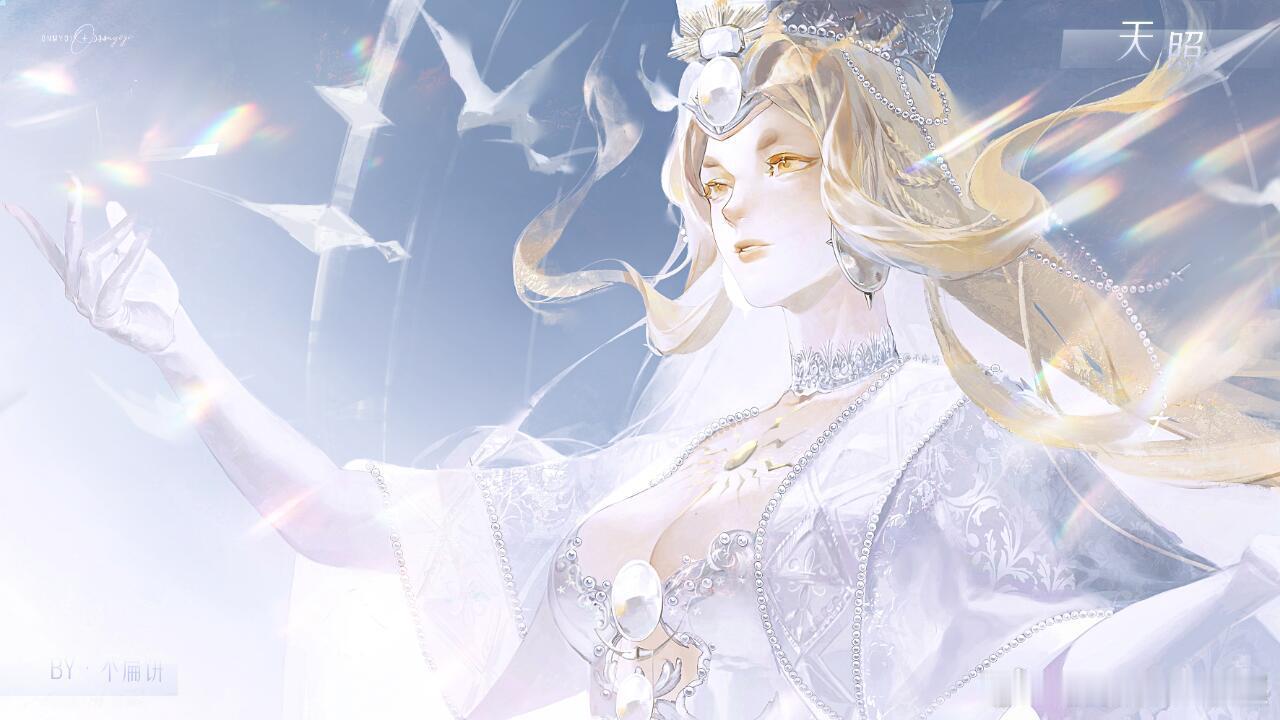 #阴阳师手游[超话]# 官方红薯号更新“在每一个异界时空，她们都是璀璨耀眼的模样