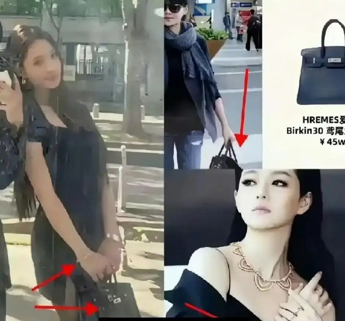 大S最贵的那只40+w的包，现在疑似被人拍到在小S女儿手上。大S温泉泡汤成病情恶