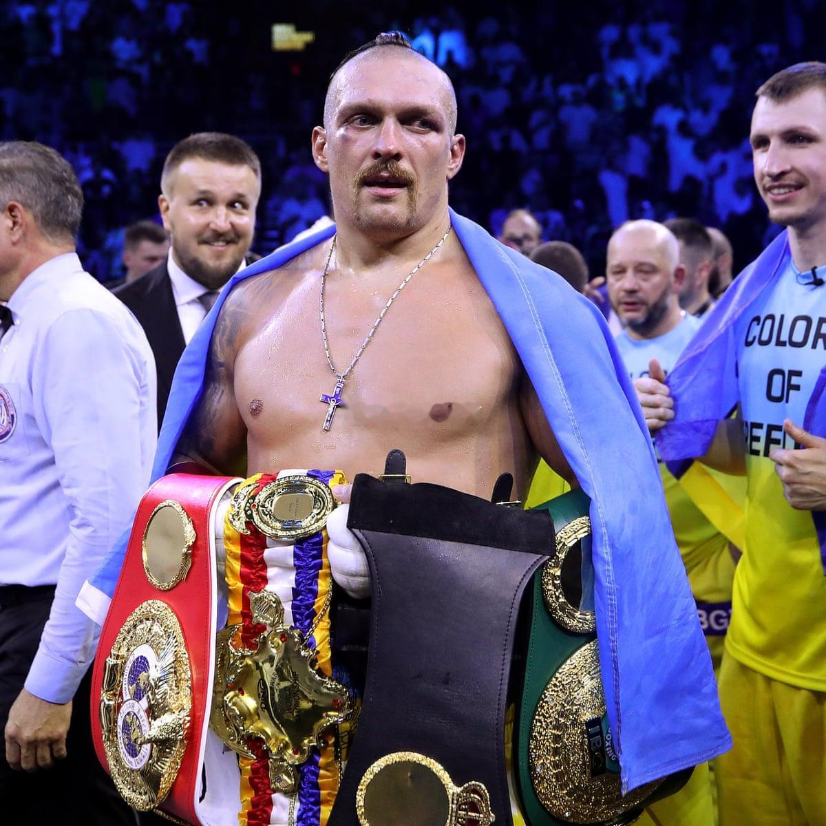 拳坛速递 乌西克表示还剩3场比赛奥列克桑德·乌西克（Oleksandr Usyk