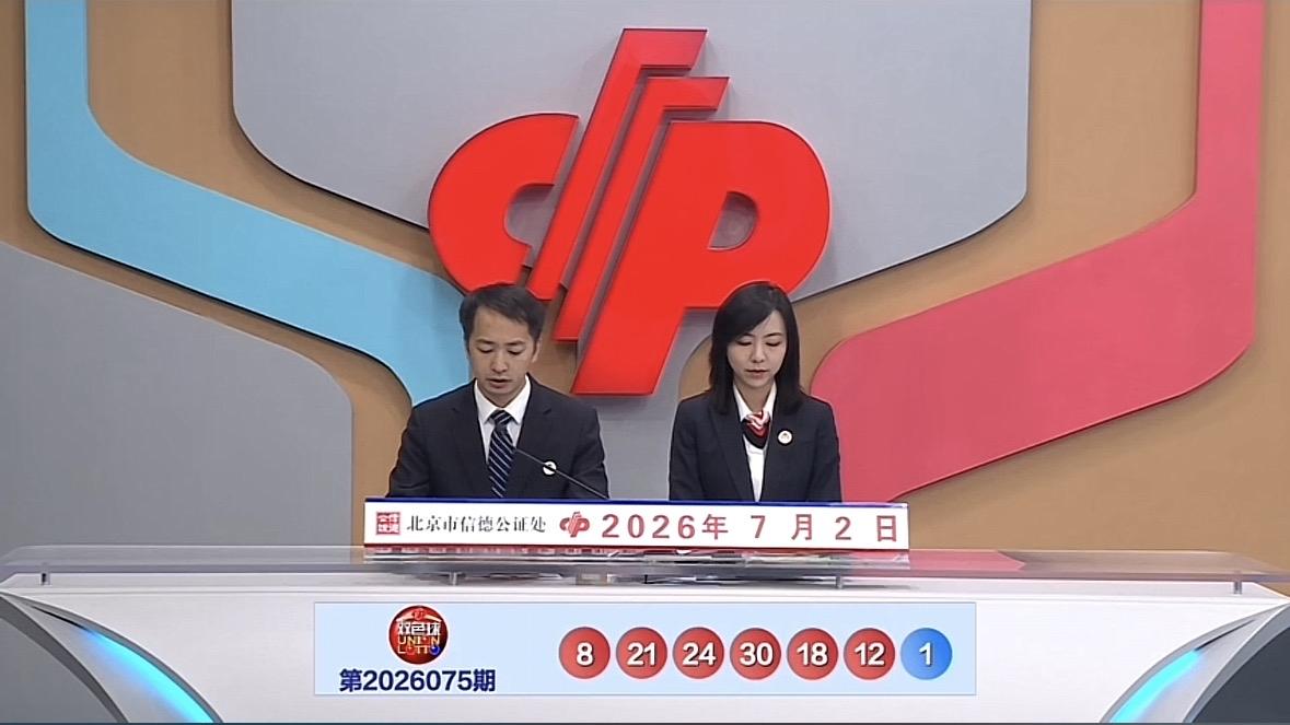 双色球26075期开奖号码新鲜出炉，红球08、12、18、21、24、30，蓝球