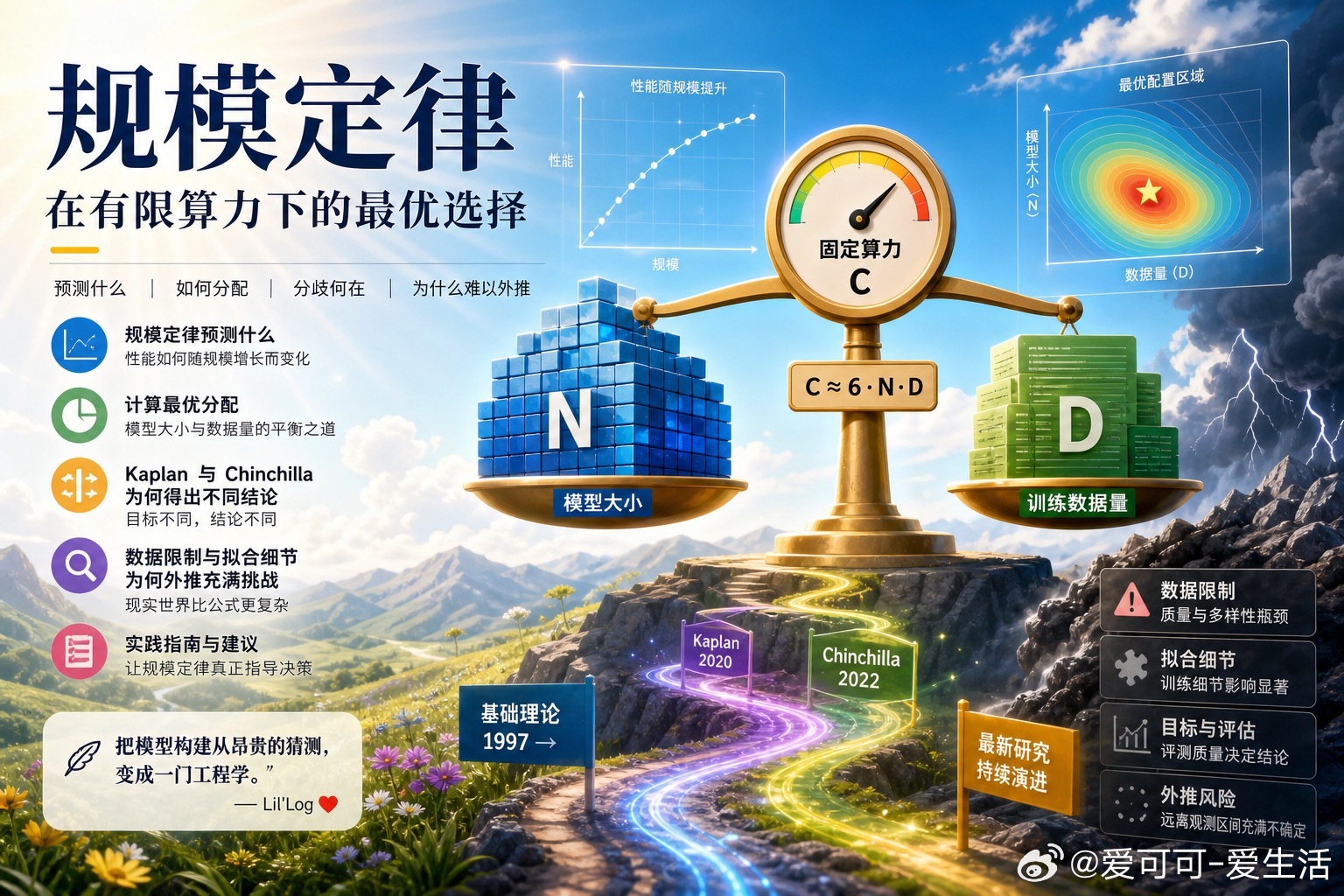 【缩放律：大模型时代的“省钱”指南与避坑艺术】算力昂贵，缩放律（Scaling 