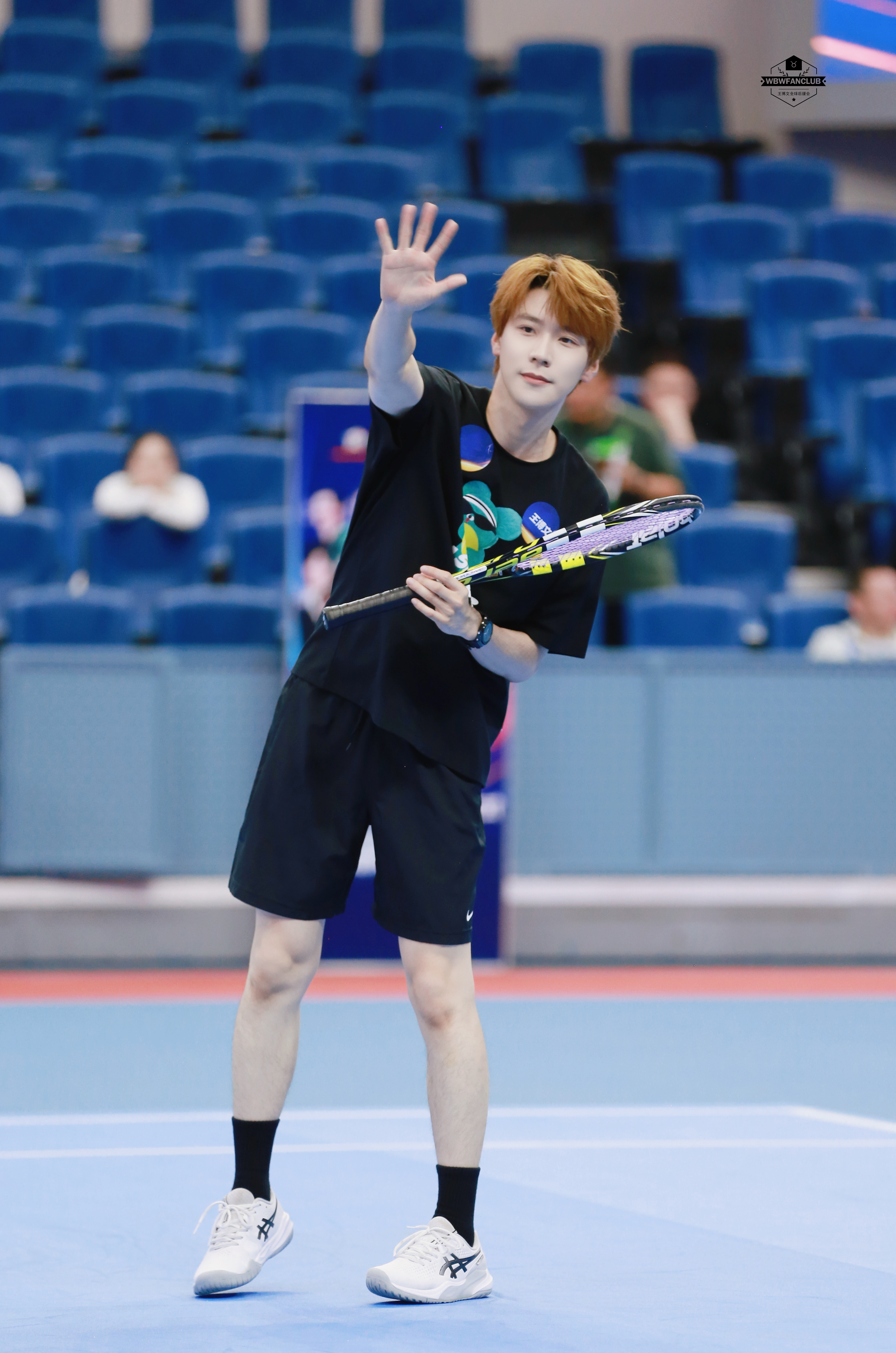王博文ENFJ🎾王博文四季里的光 260719 | 中网明星俱乐部网球队启动仪