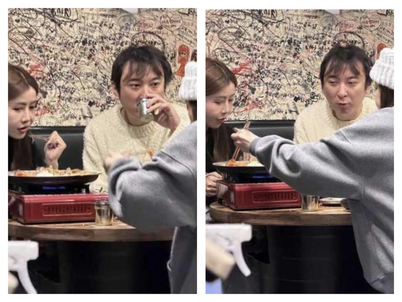 王思聪现身美国加州，满头白发、身形佝偻。

路人随手拍到的画面，

只见他发型缭