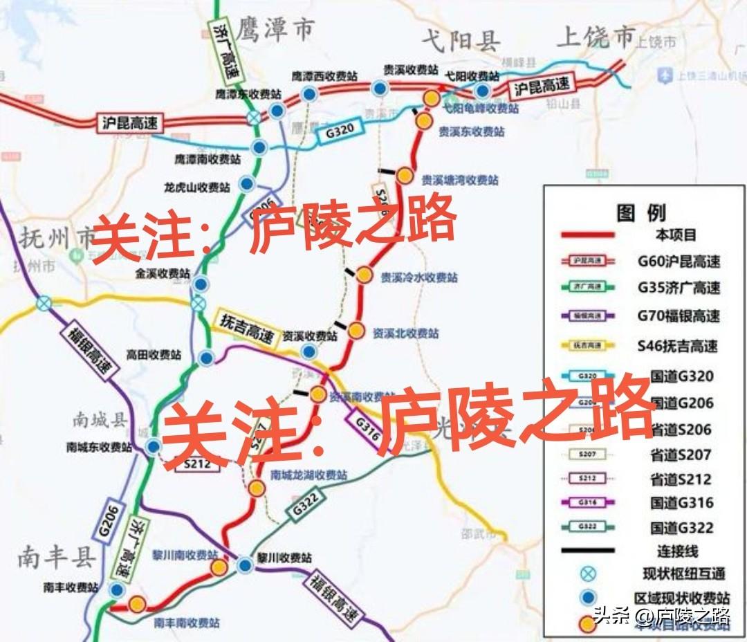 江西弋阳至南丰高速公路迎来重大新进展！弋阳段线路图已然清晰可见，一目了然。未来，