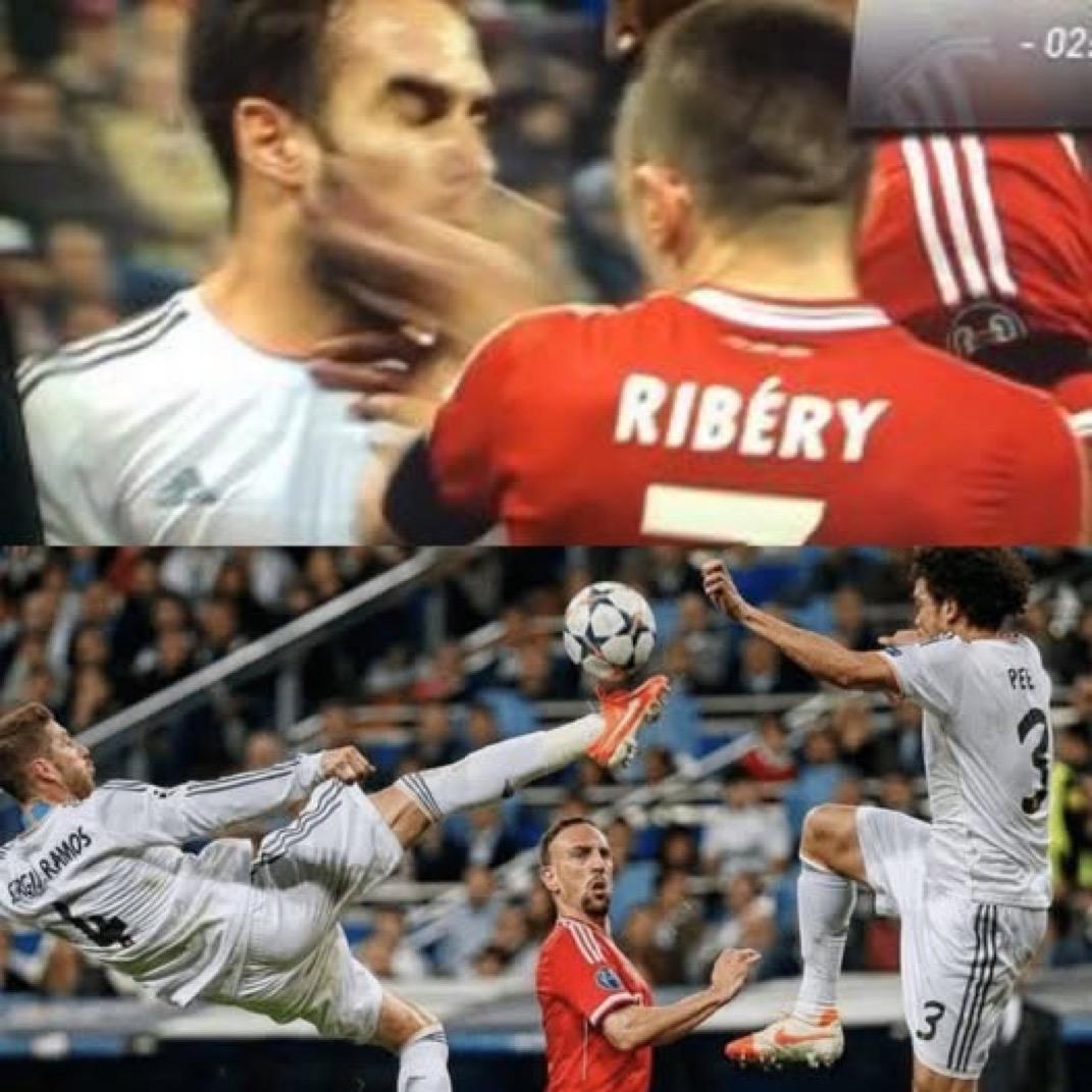 里贝里谈2017年欧冠四分之一决赛：

“我在争抢球时和卡瓦哈尔发生了争执，然后