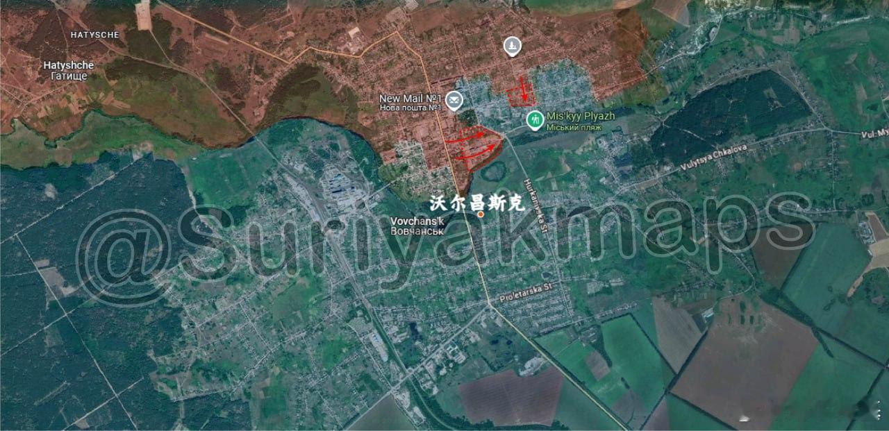 俄乌局势新进展 suriyak更新5.27俄乌局势1、沃尔昌斯克：俄军夺回了部分