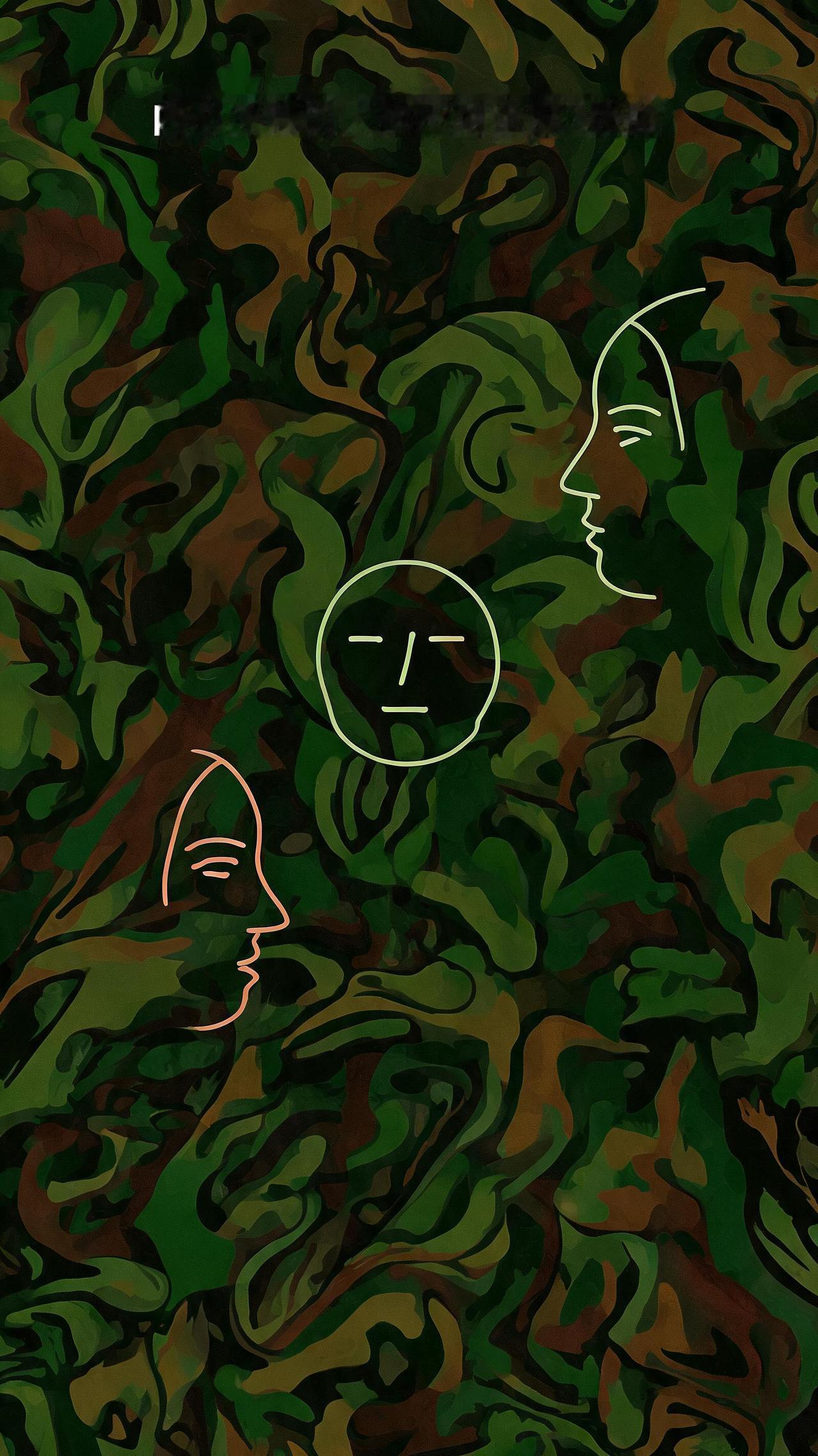 测测你的内心状态！据说只有内心平静的人才能找全3张脸。