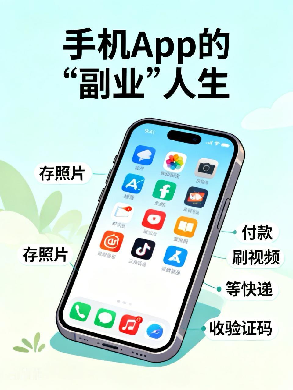 你的手机是不是也成这样了？

QQ🐧——成了存照片的相册
微信🌍——专门用来