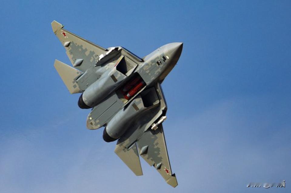 苏57首次全状态试飞，时机很凑巧。
据俄媒报道，苏57搭载“产品177”发动机进