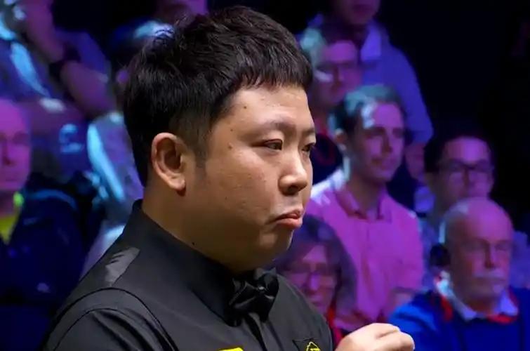 张安达发挥太好了，6-2完胜赵心童，晋级八强！
      “火箭”奥沙利文言中