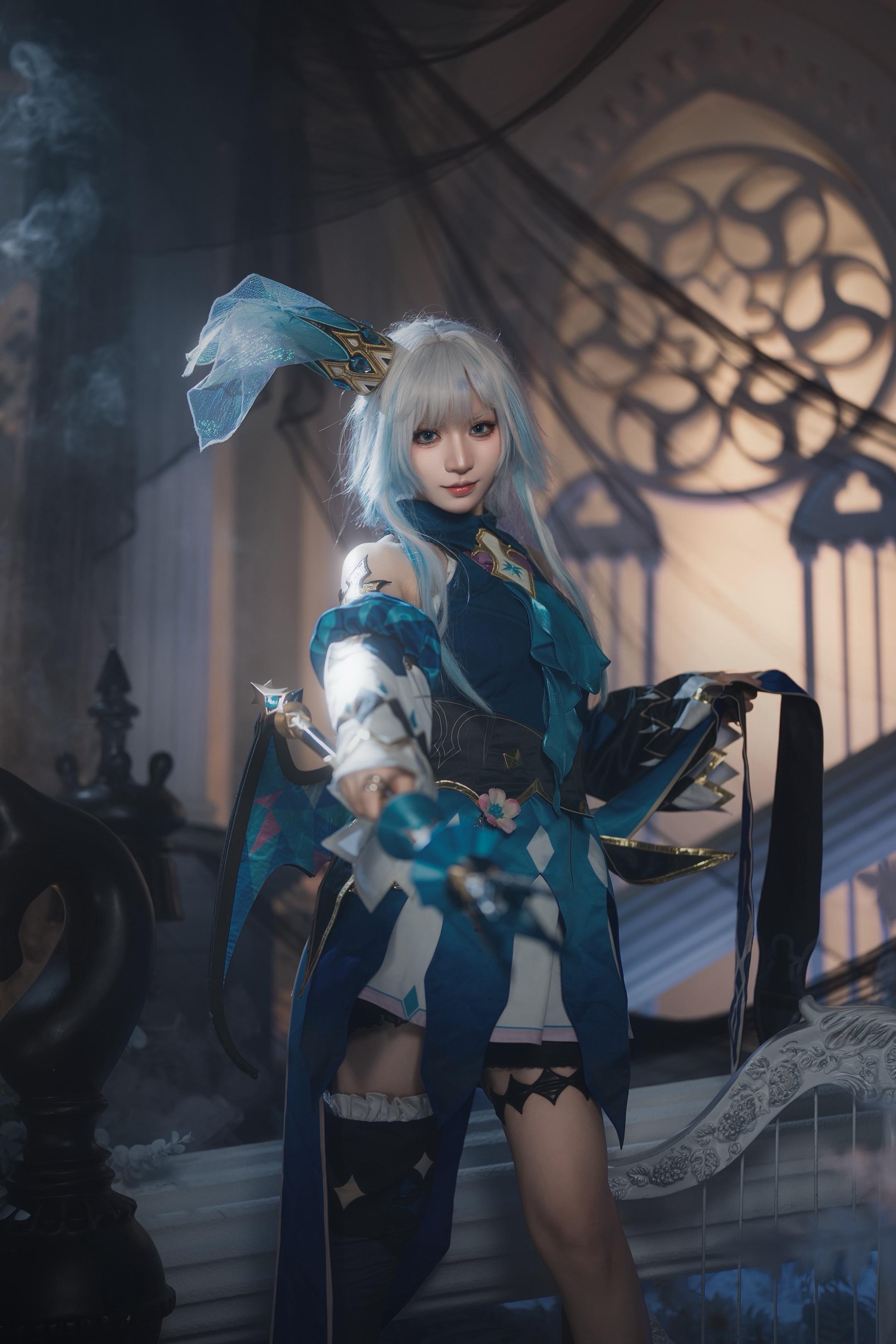 崩铁刻律德菈Cosplay。