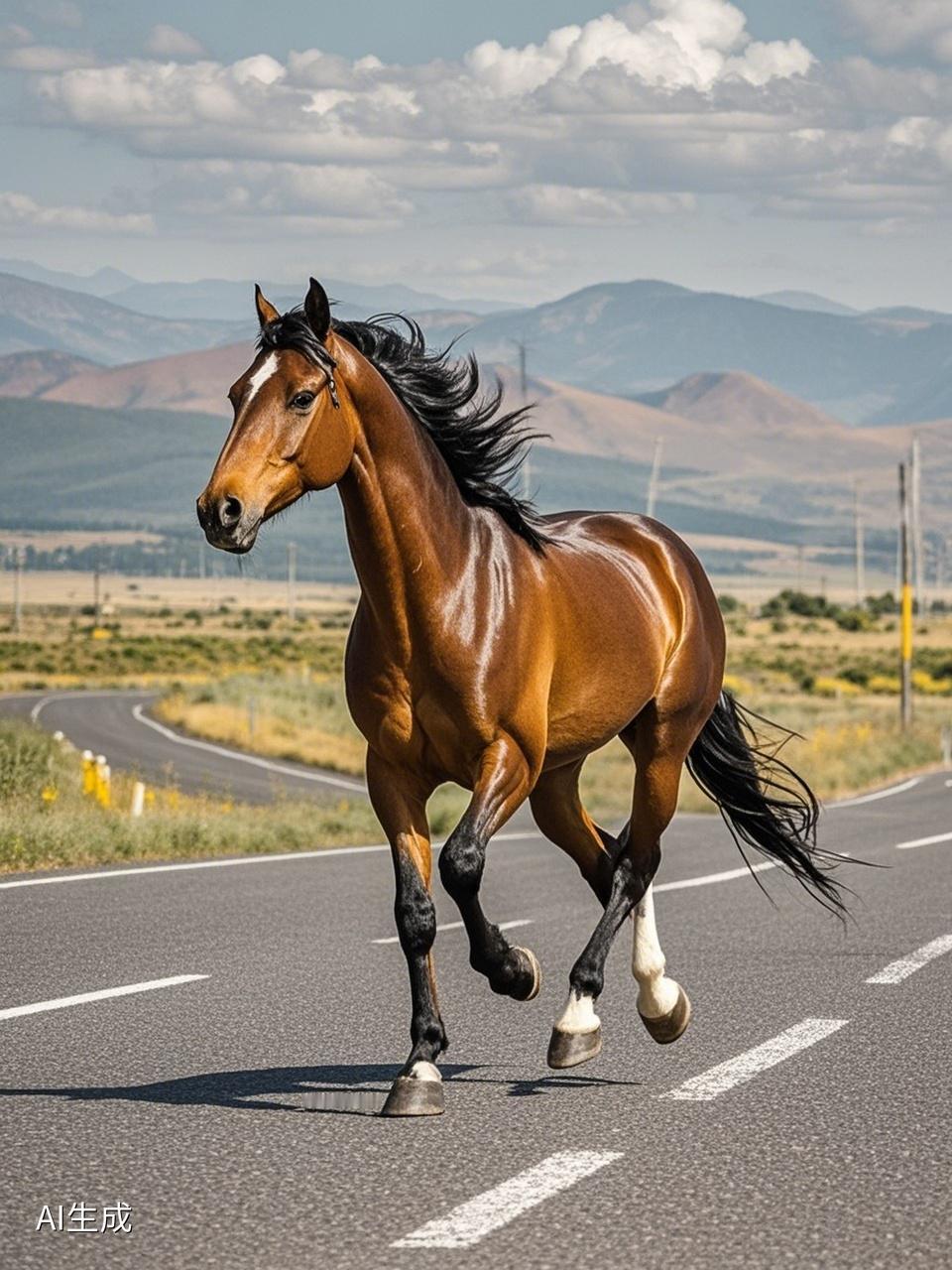 牛耕千亩田，请对下联马走万里路