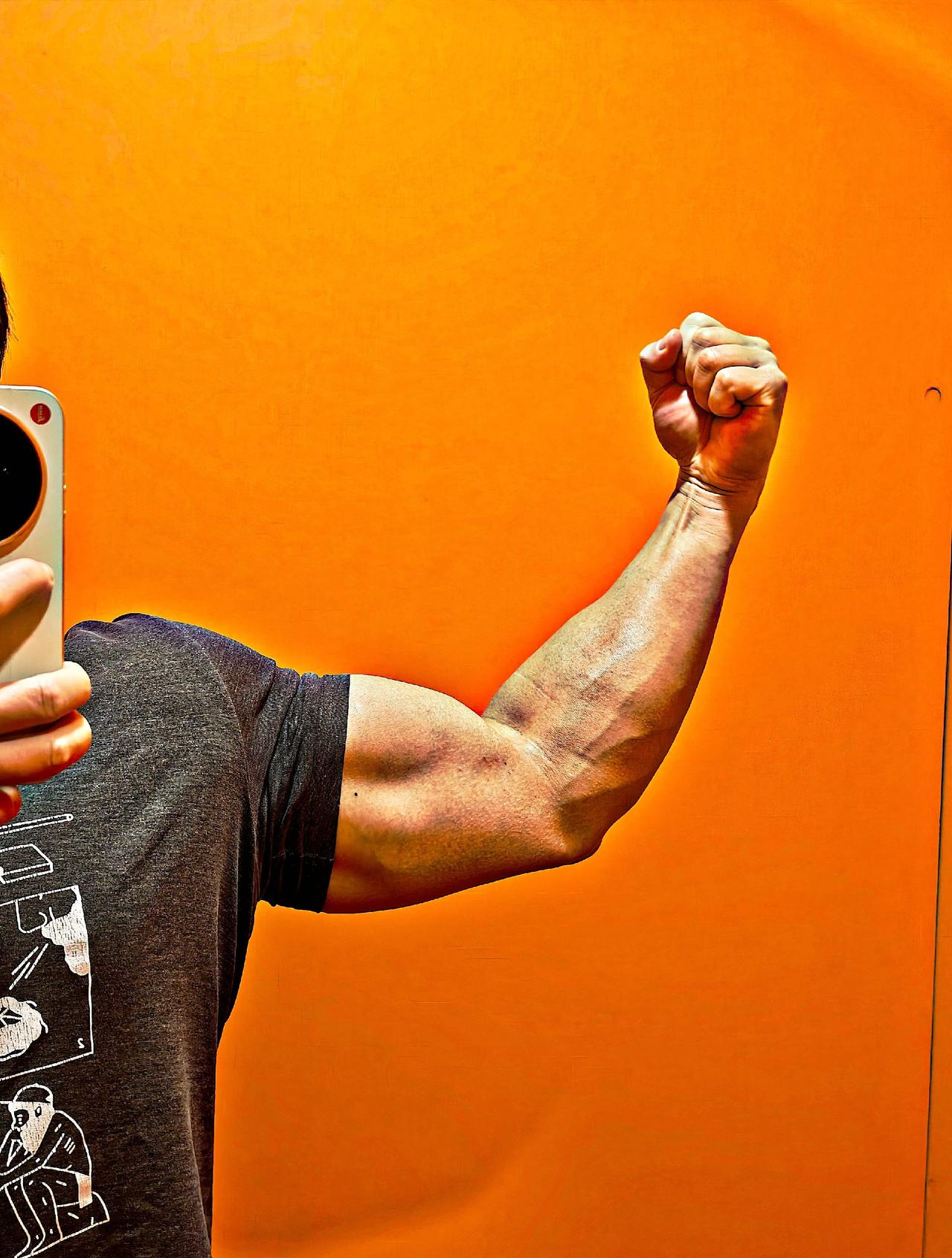 (●_●)肌肉 健身男孩 麒麟臂