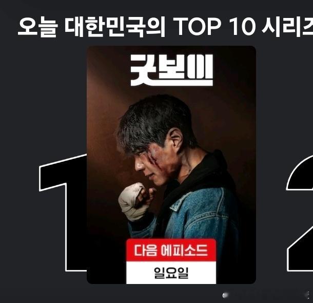 Goodboy 今天也是网飞Korea一位👏👏优秀[打call][打call