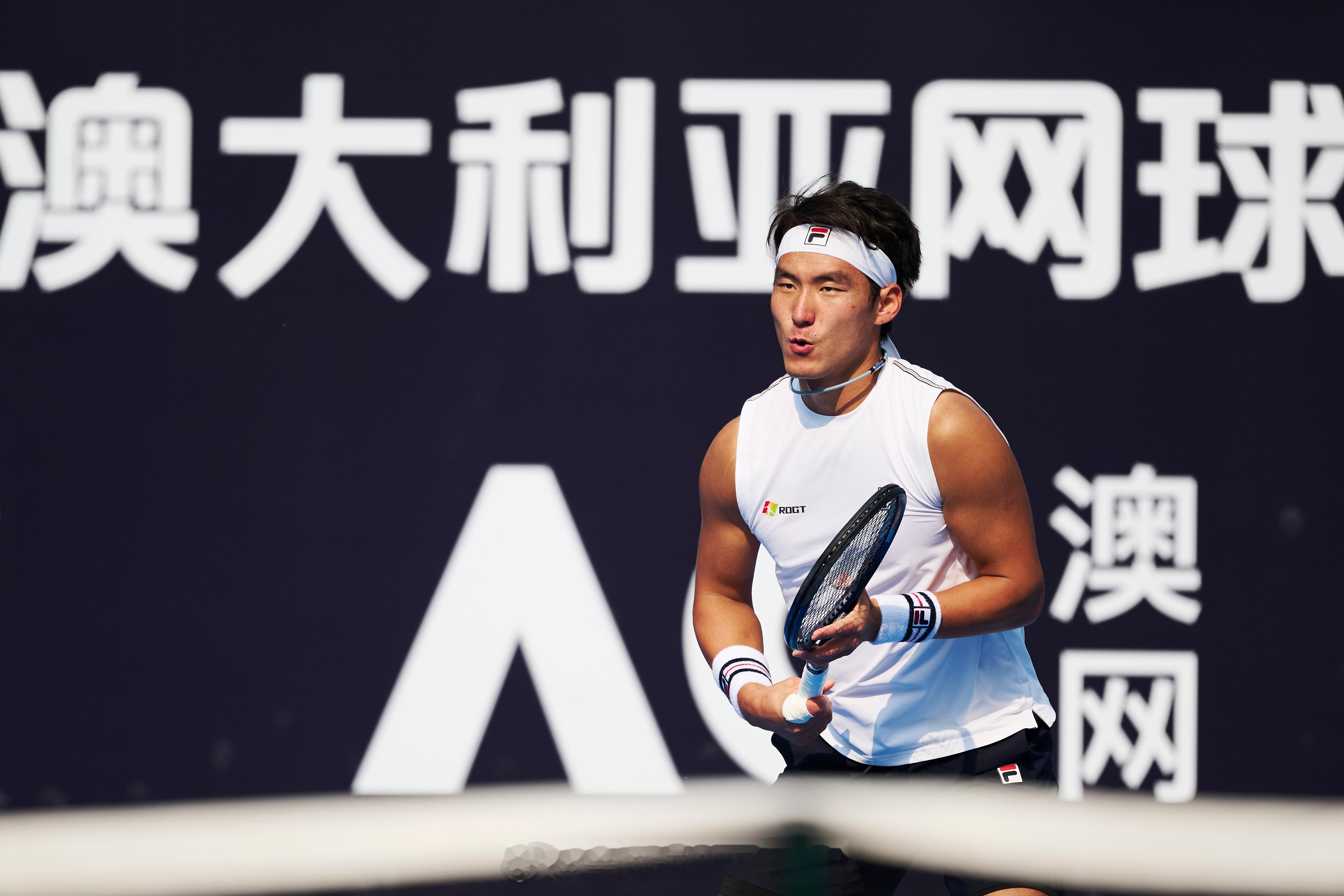 澳网2026 亚太区外卡赛单打半决赛和双打决赛对阵男单布云朝克特vs茹卡耶夫桑提