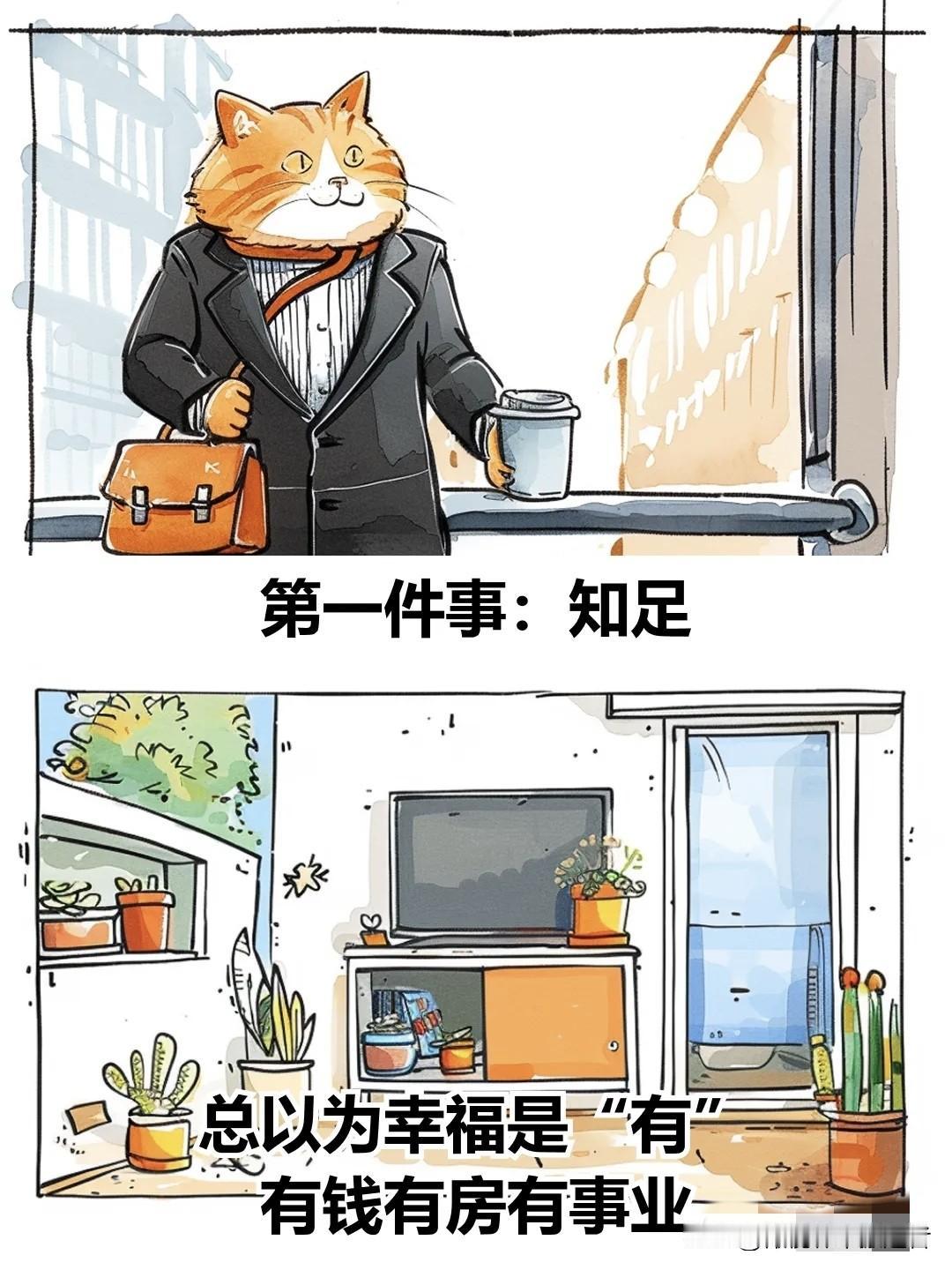 治愈漫画 I 人生，有两件事最难得治愈系图漫画 暖心治愈漫画 漫画治愈时刻