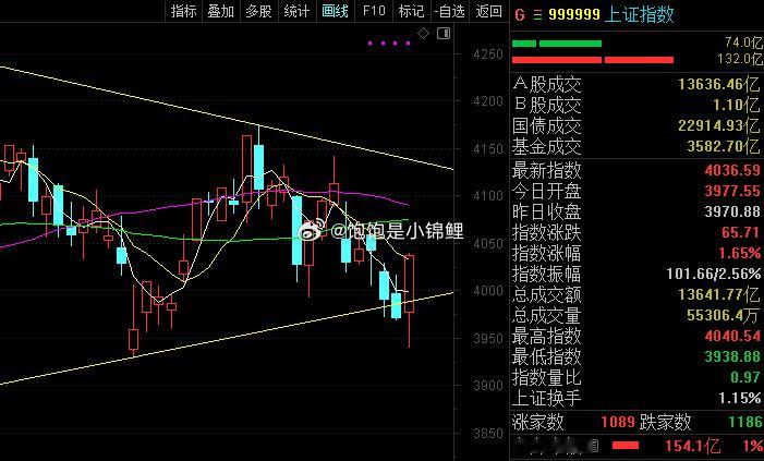 等来了一个大阳线！按照市场规律，明天是涨的，后天如果涨，那这波可以维持5天！如果