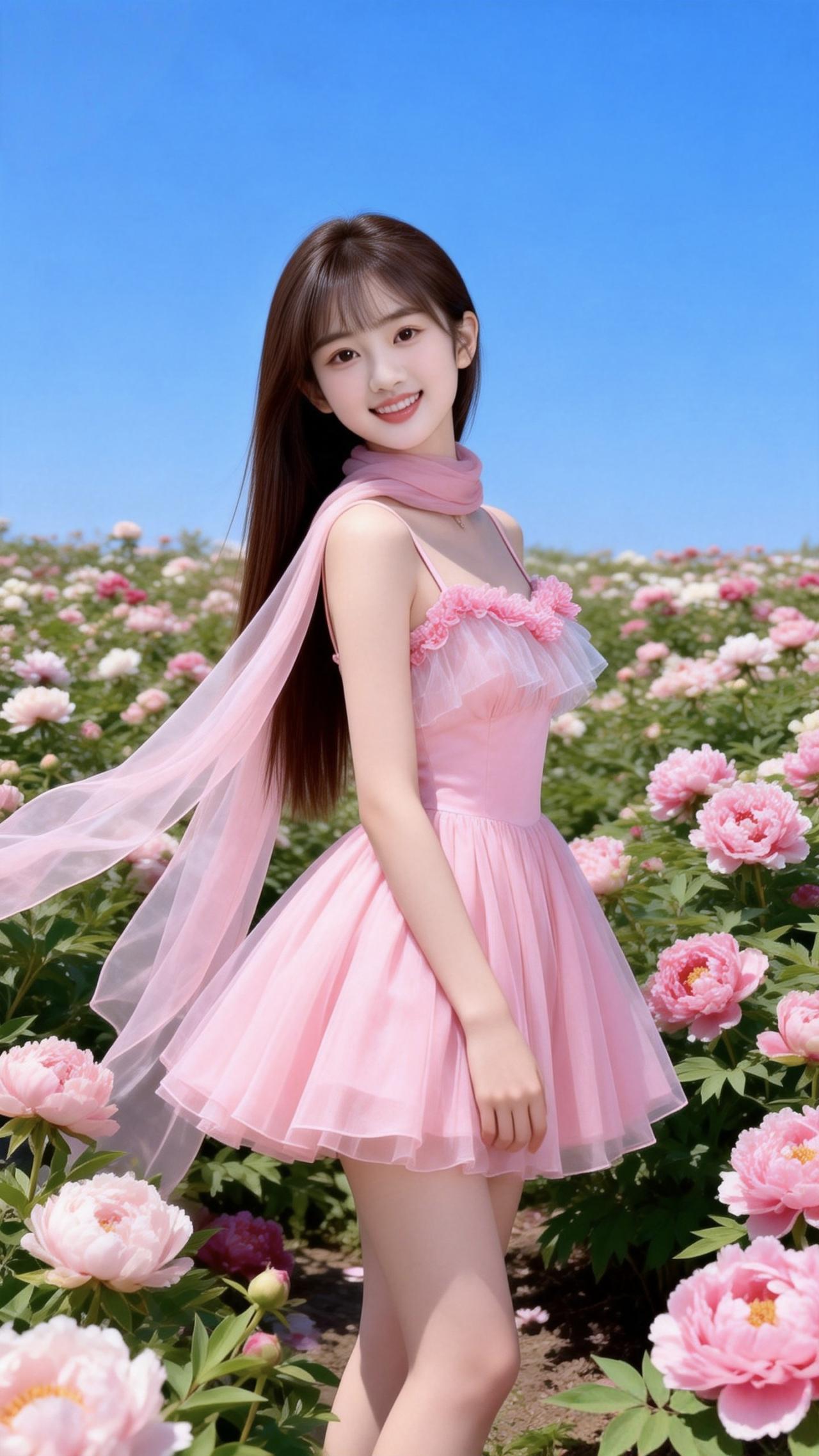 甜美笑容如花般绚烂！🌸💖