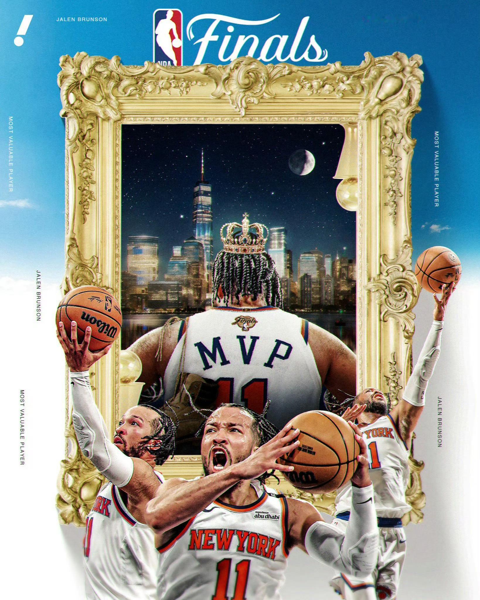 尼克斯NBA总冠军布伦森FMVP果然和我上一场结束后预测的一样，尤其是看到马刺上