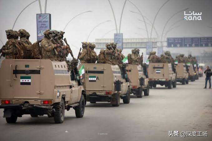 中东地区可能会有三场地面大战要爆发！第一个，朱拉尼军队正在边境集结，现在满天的无