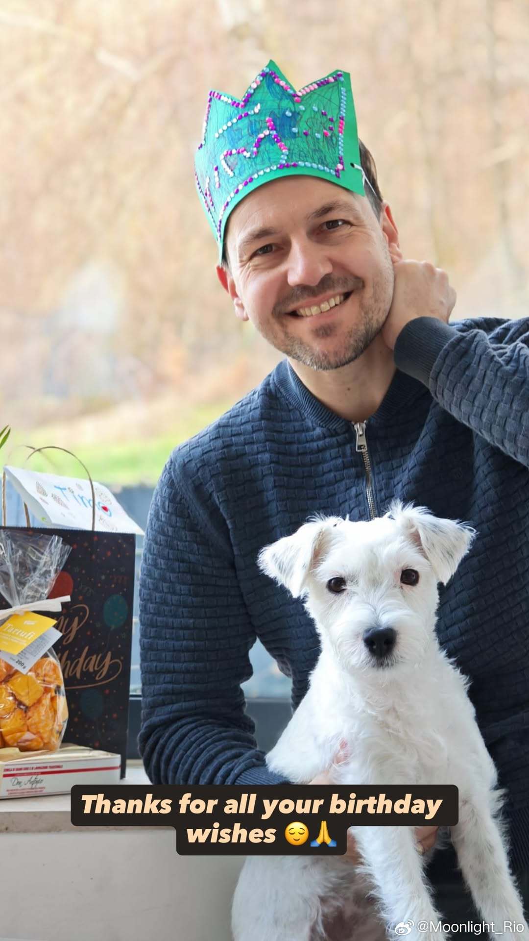 波尔：感谢大家的生日祝福 😌🙏 