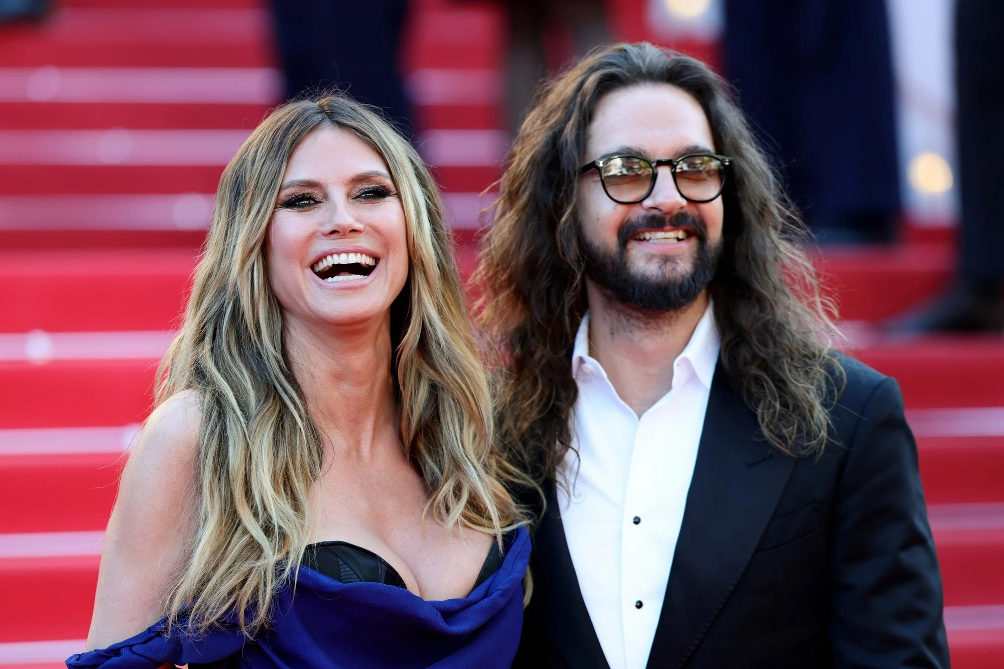 Heidi Klum和丈夫Tom Kaulitz 20日戛纳电影节2026 Ca