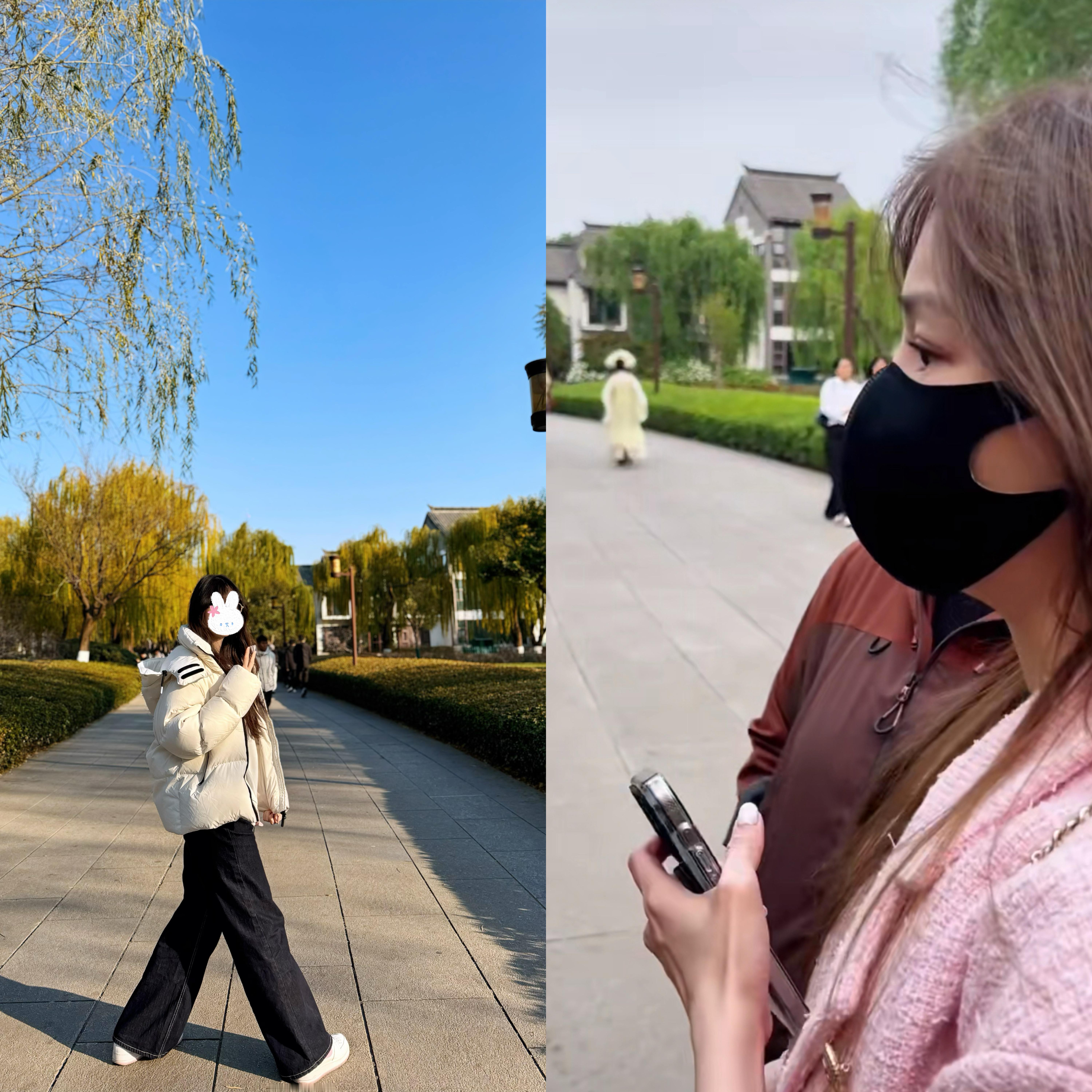 打卡心凌大明湖同款路✅ 