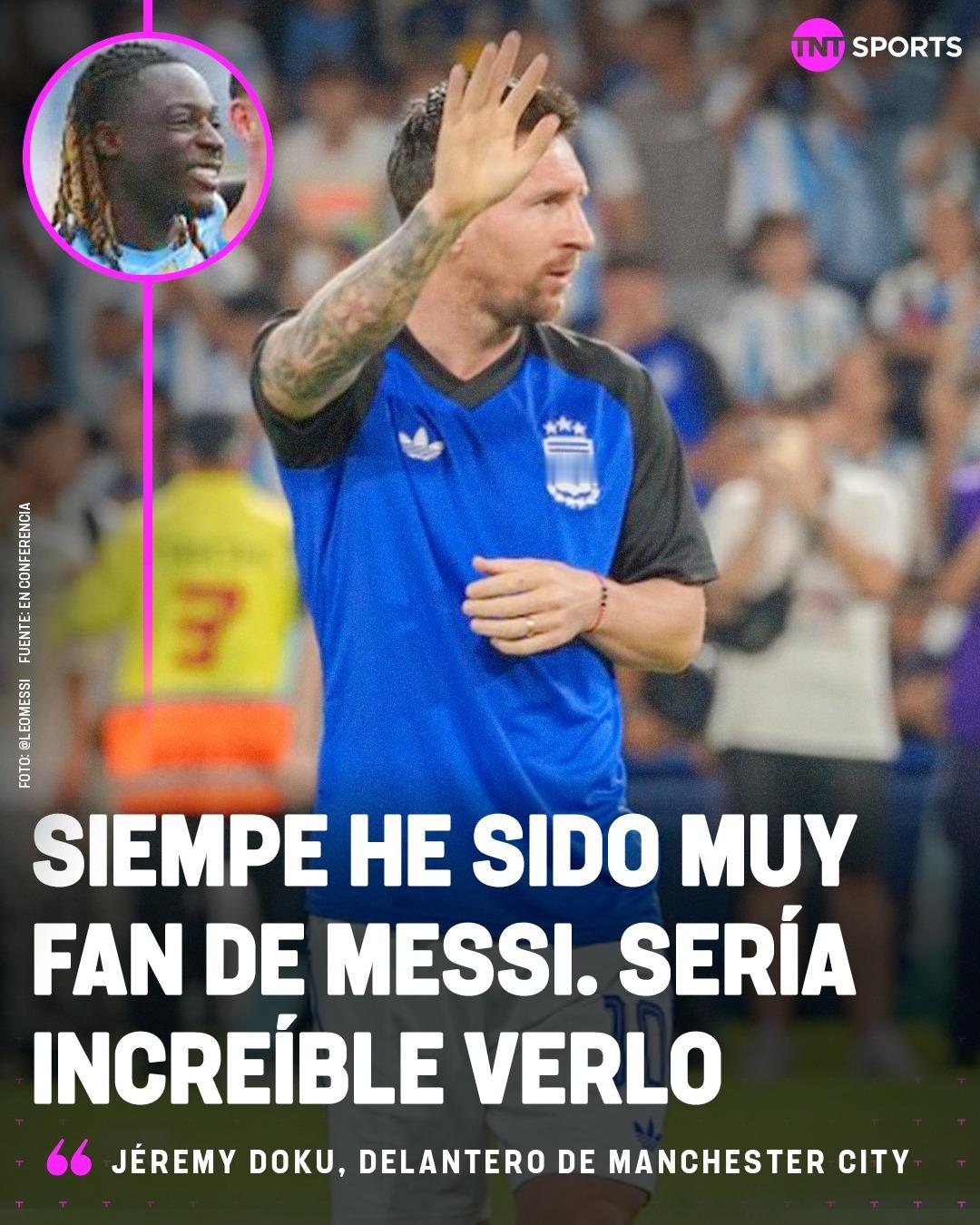 多库接受采访谈到梅西相关话题。🗣️梅西还是C罗？多库：“梅西，我一直是梅西的粉