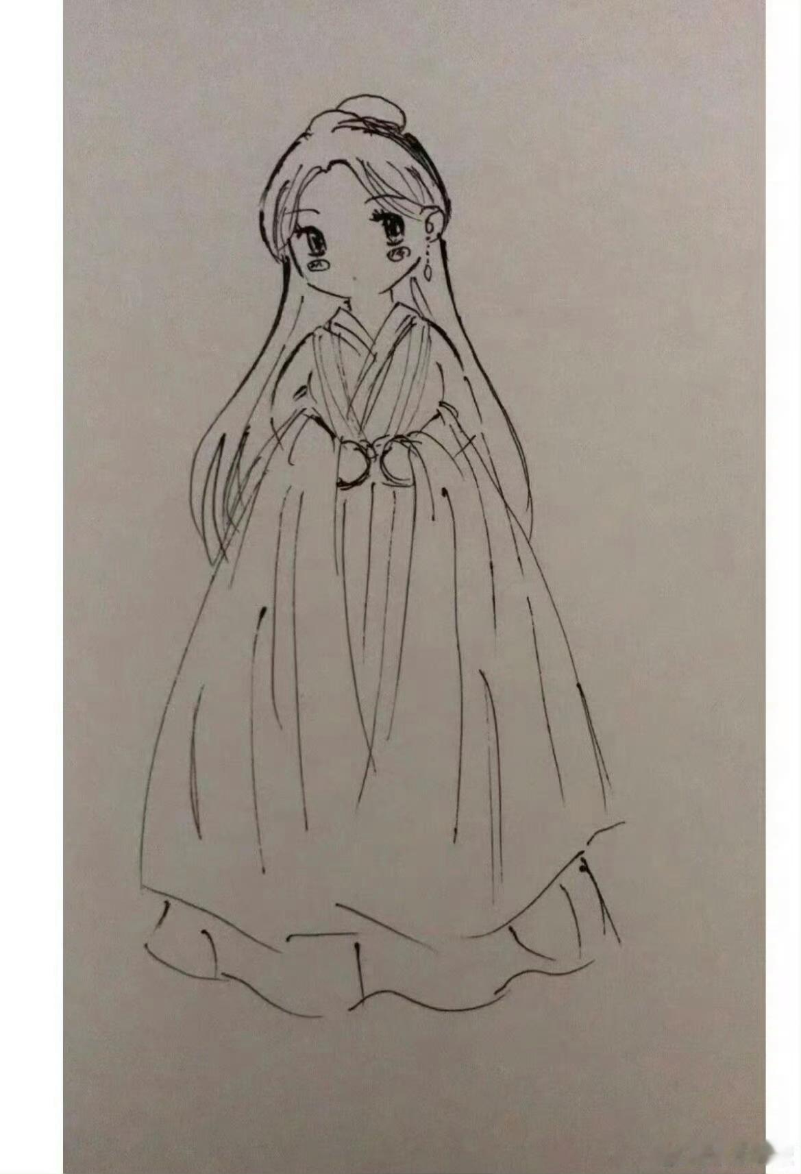 杨幂早期还是古早画风太太“画家·幂”第n次上线