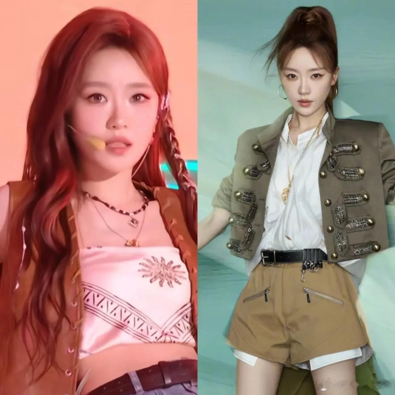 张月的唱歌实力和想象中不一样，她哪里需要啥挂电，9年女团主唱的经验，应付这种现场