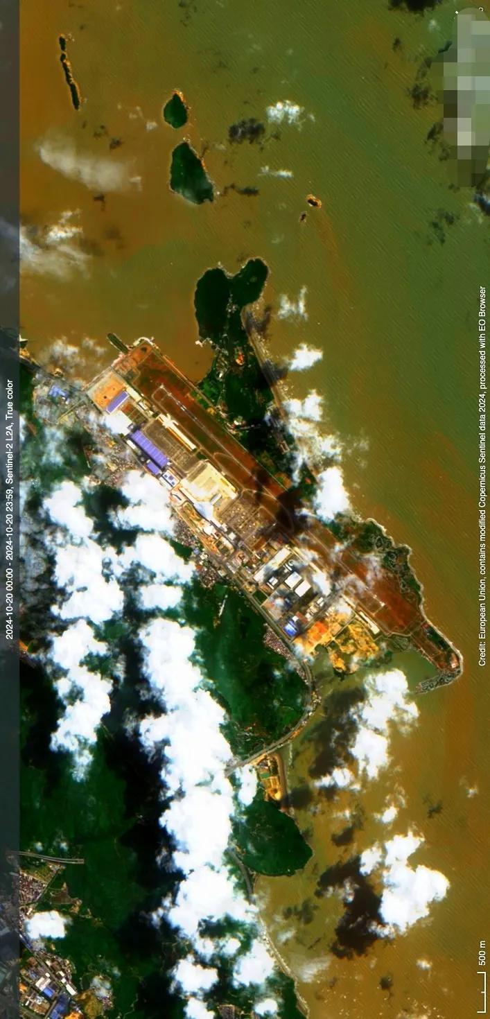珠海金湾机场最新卫星图（10.20）
