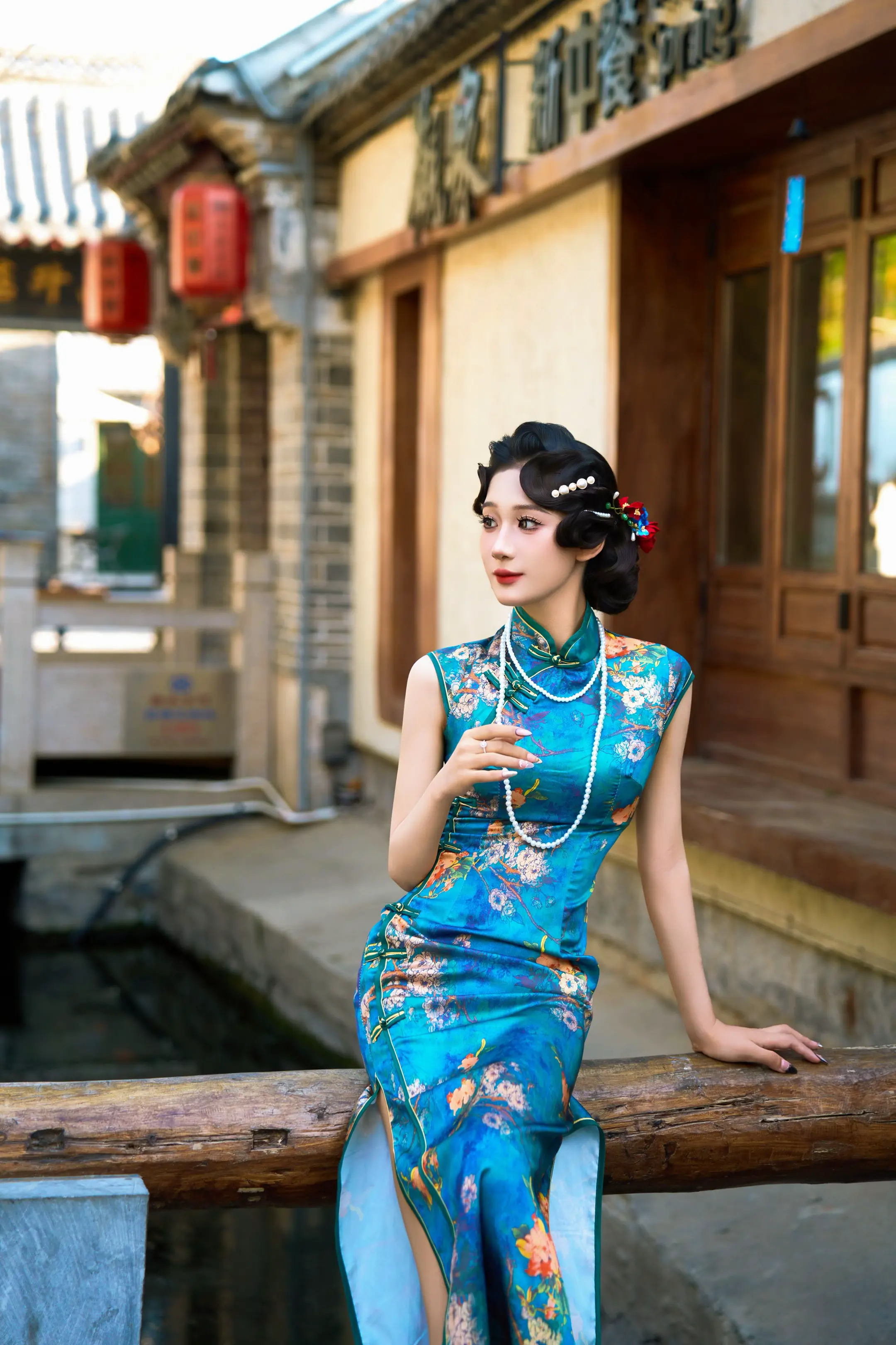 中国女人就是要穿旗袍。东方美学