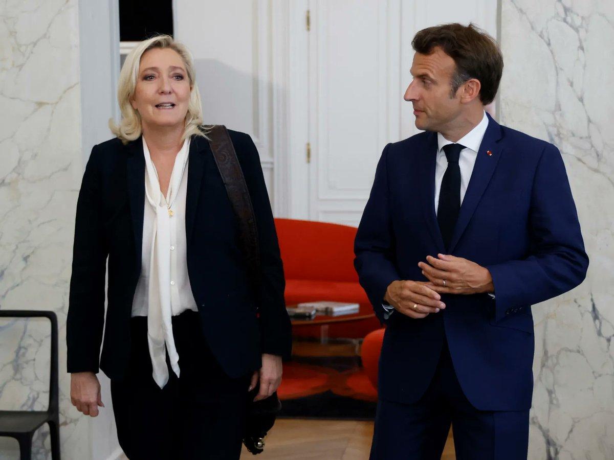 🇫🇷勒庞全力出击——提前选举或将改写法国政局

玛丽娜·勒庞 (Marine