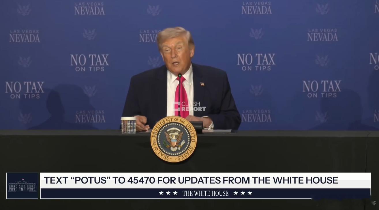 特朗普在拉斯维加斯表示，伊朗的战争进展得很顺利，美军可以为所欲为。太完美了。来源