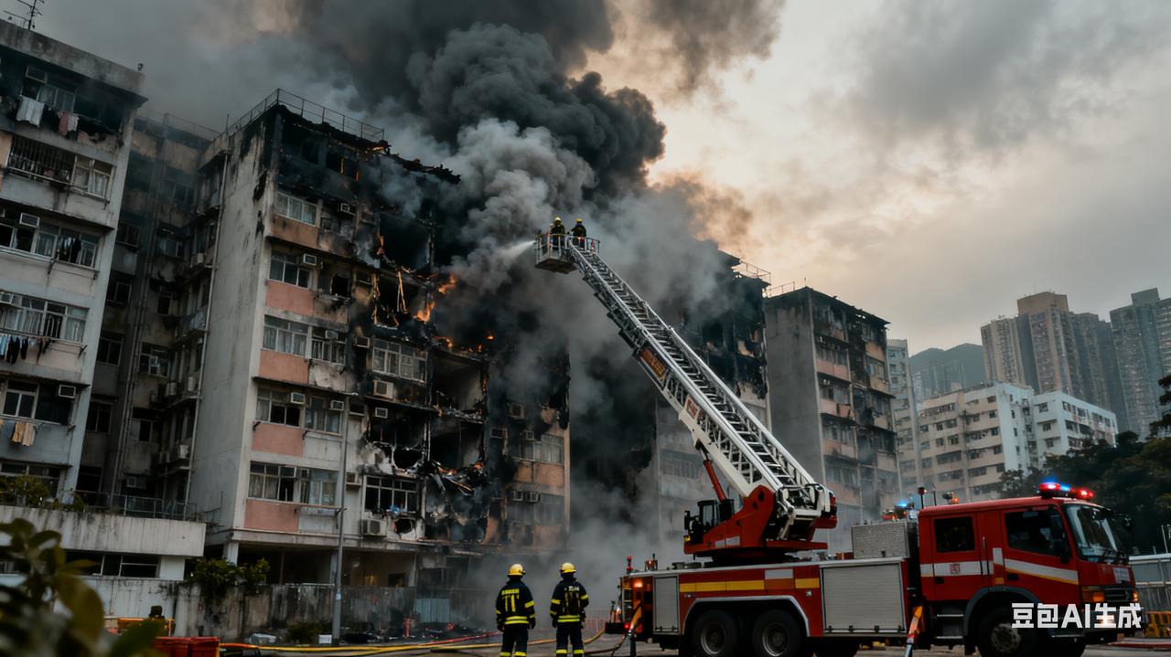 香港大埔五级大火致44人遇难！7栋楼连烧8小时，消防员殉职细节曝光
 
2025