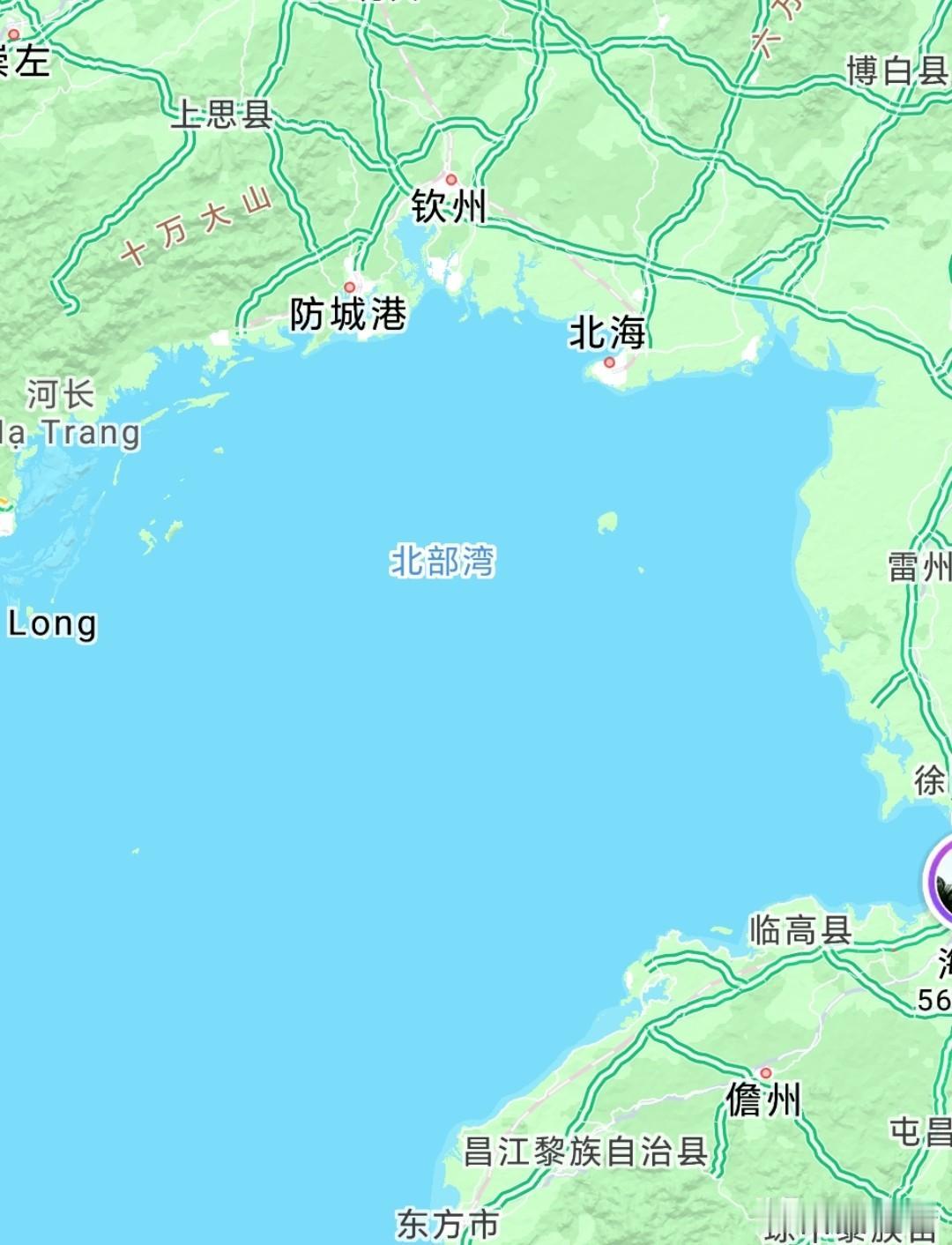 这片区域真的是死角吗？
其实全盘来看还真不一定！广西为何要大力建设好北部湾港，为