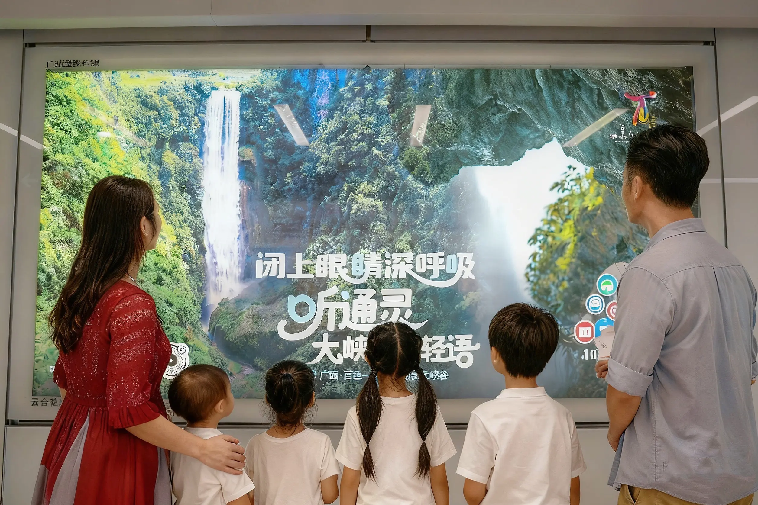 广州地铁里看到百色广告牌，突然很想去百色了