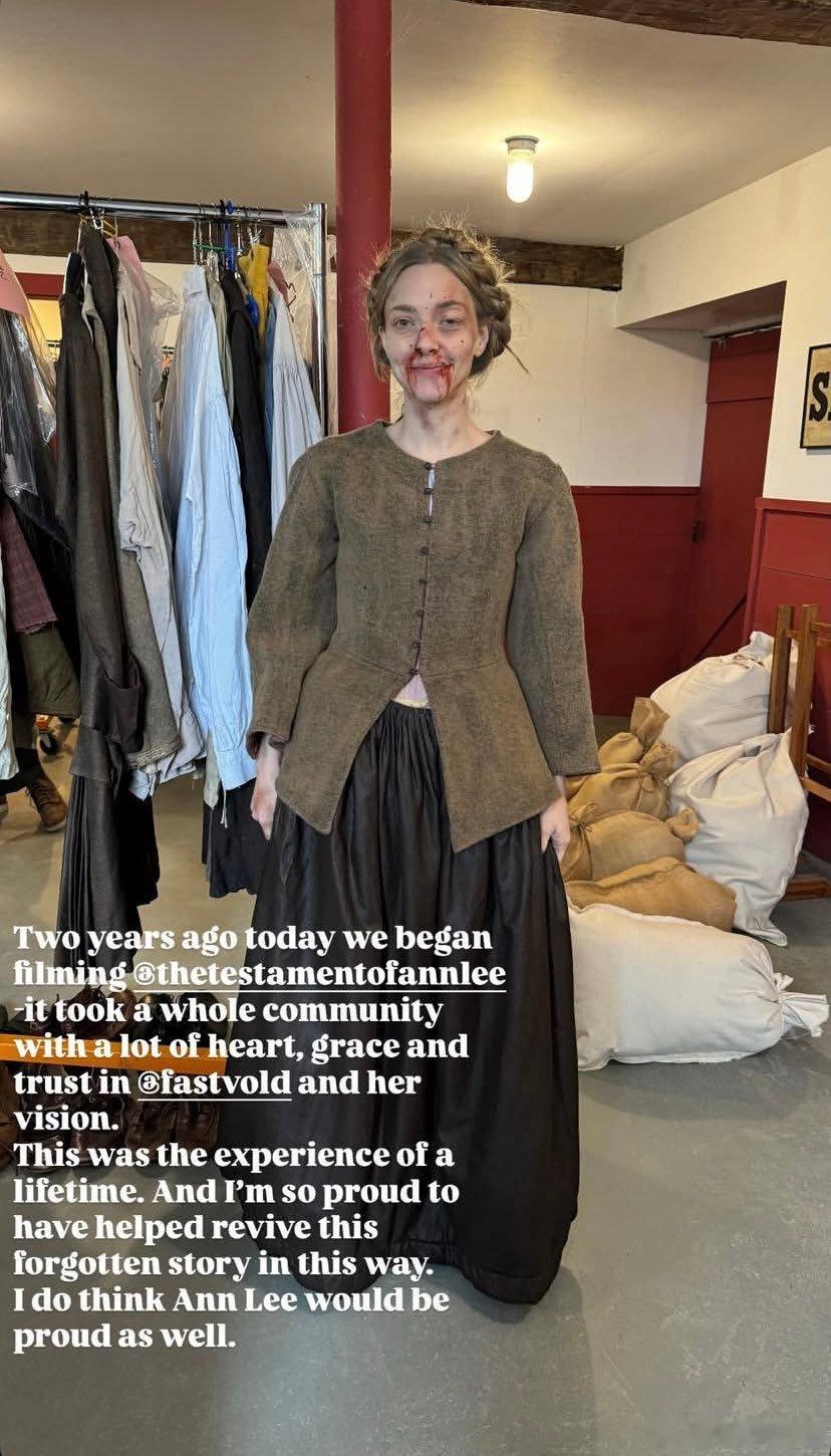 Amanda seyfried阿曼达塞弗莱德回顾两年前的今天开拍《安·李的遗嘱》