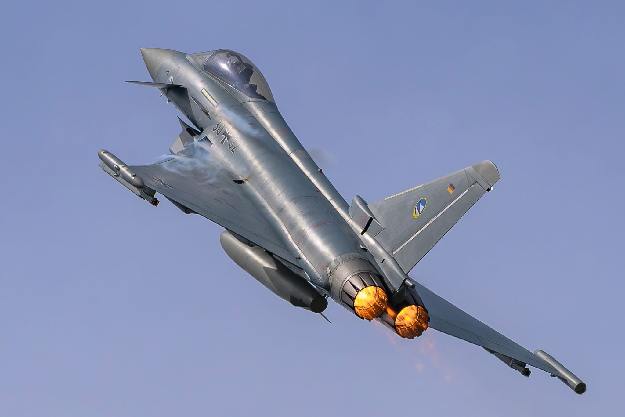 今日台风 早安，德国空军第74联队（Luftwaffe JG74/TLG74）台