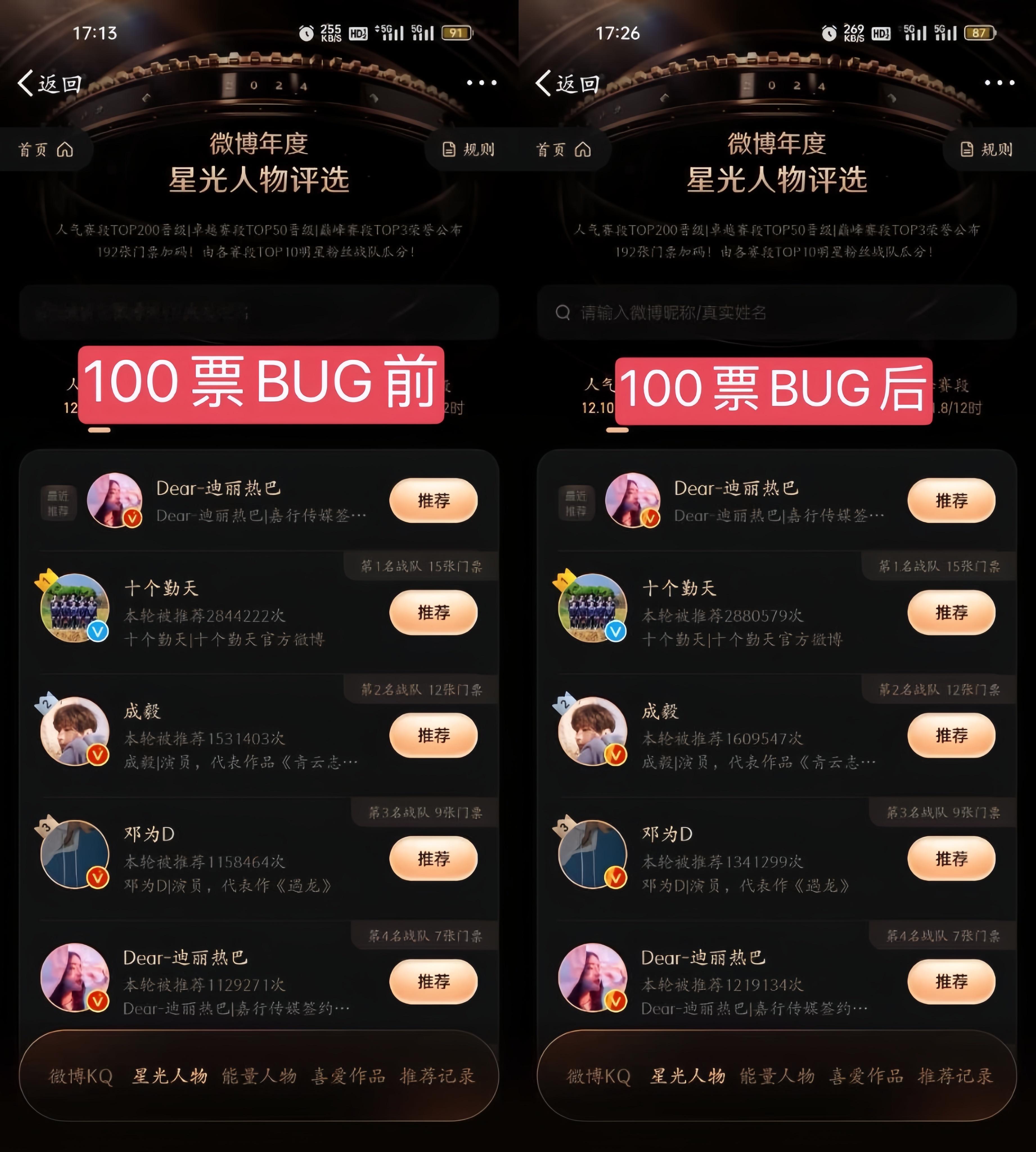 给你两个选择第一：既然已经恢复3票，那么所有人因bug而产生的票数全部清空异常数