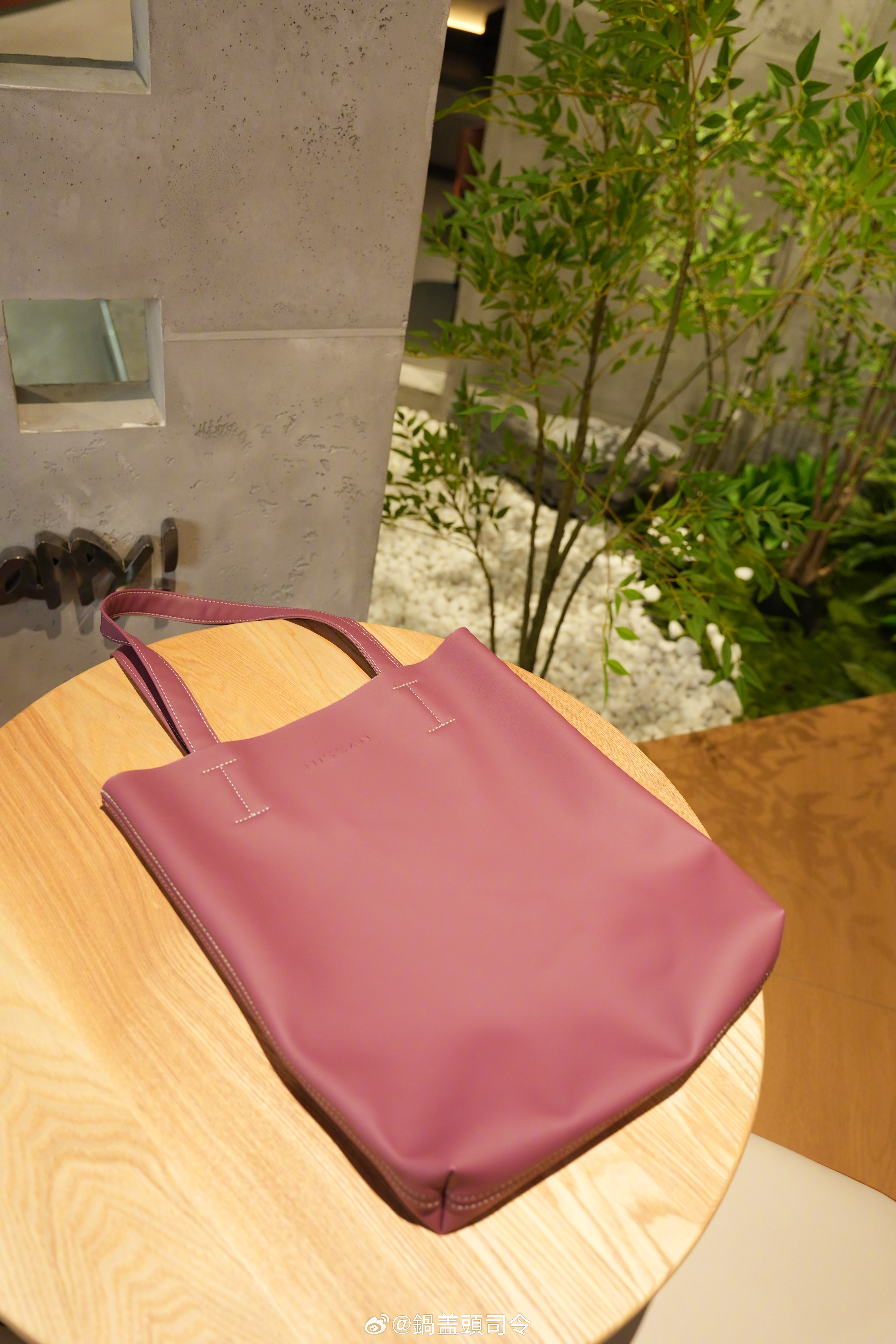 收到了#东风日产N6#同款新内饰颜色的包，同事立马拍了一组图。我之前买过一辆车的