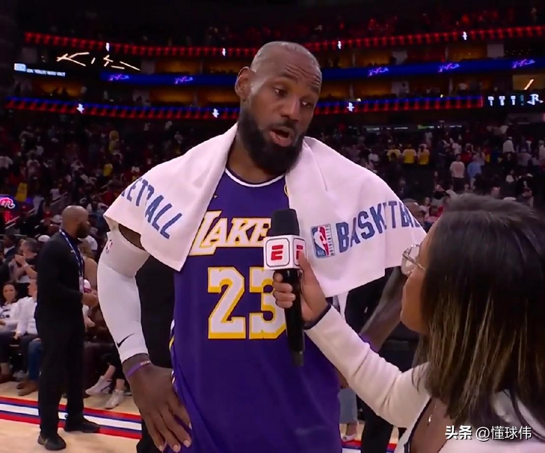 东子真的强！詹姆斯谈东契奇：

“卢卡最后的表现很强势。”

“连续利用牵制力完