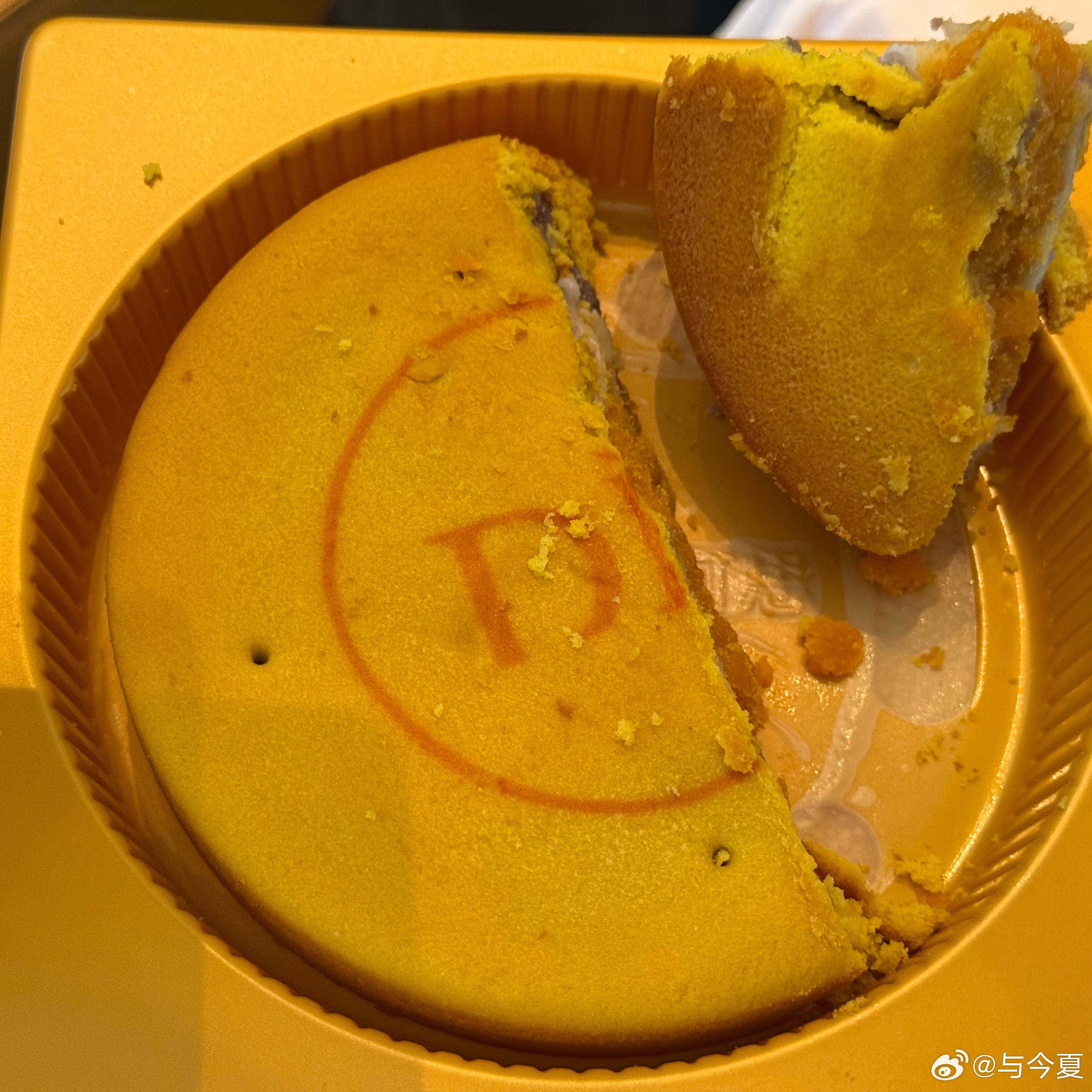 也是吃上的月饼了