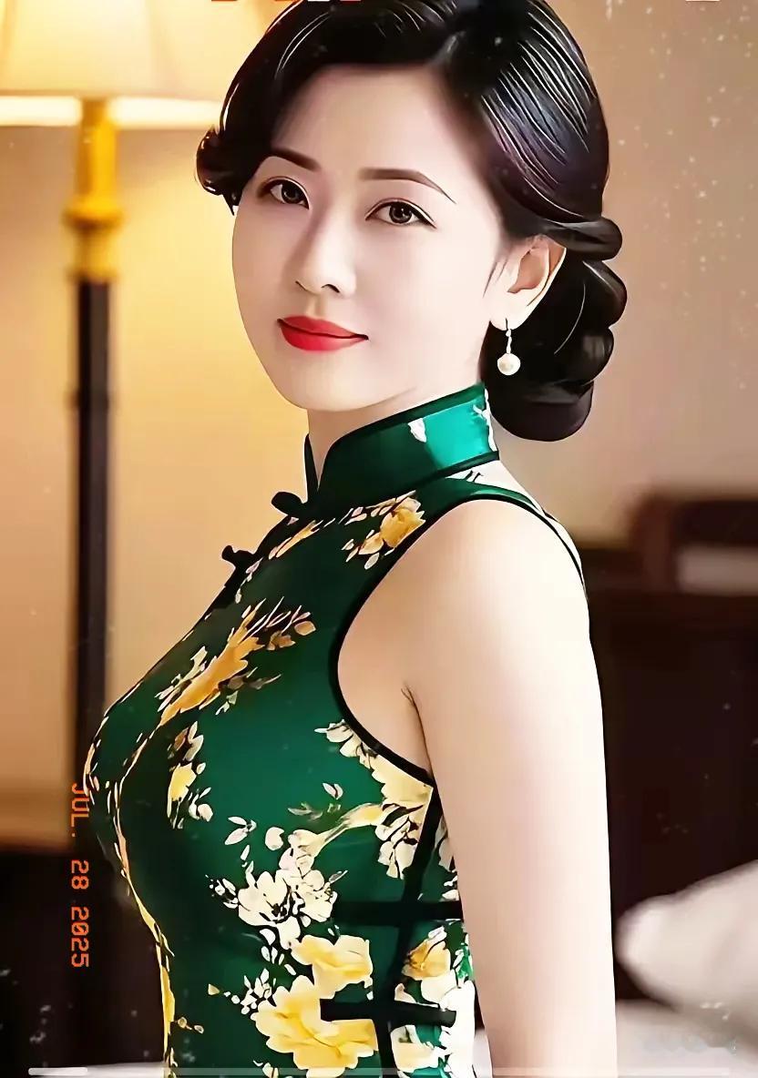 优雅旗袍，复古风情，韵味十足