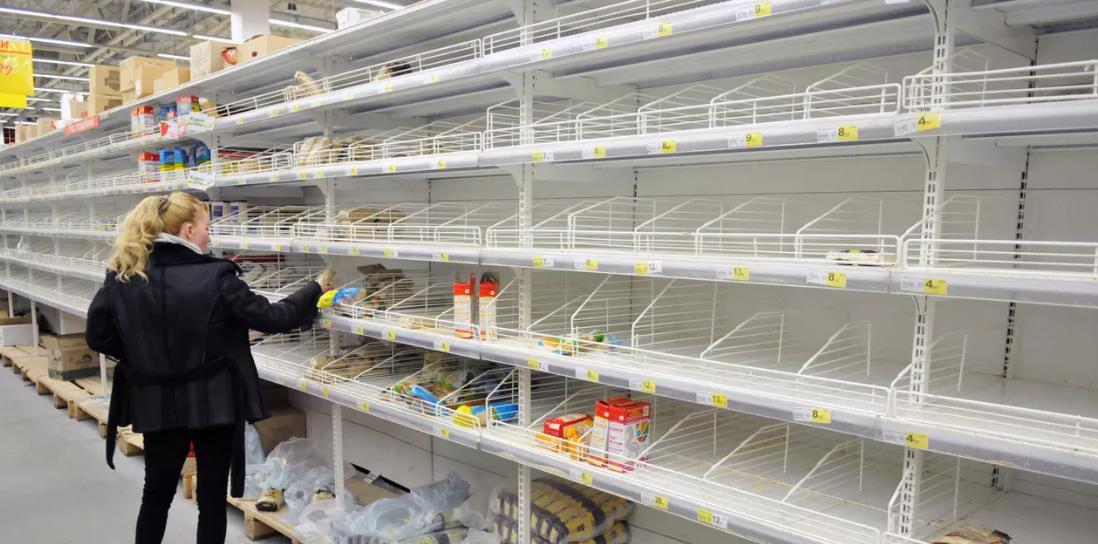 乌克兰自冲突以来首次出现食品短缺
   由于俄乌双方攻击对方物流仓库与配送中心。